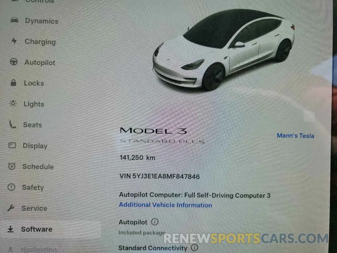 9 Photograph of a damaged car 5YJ3E1EA8MF847846 TESLA MODEL 3 2021