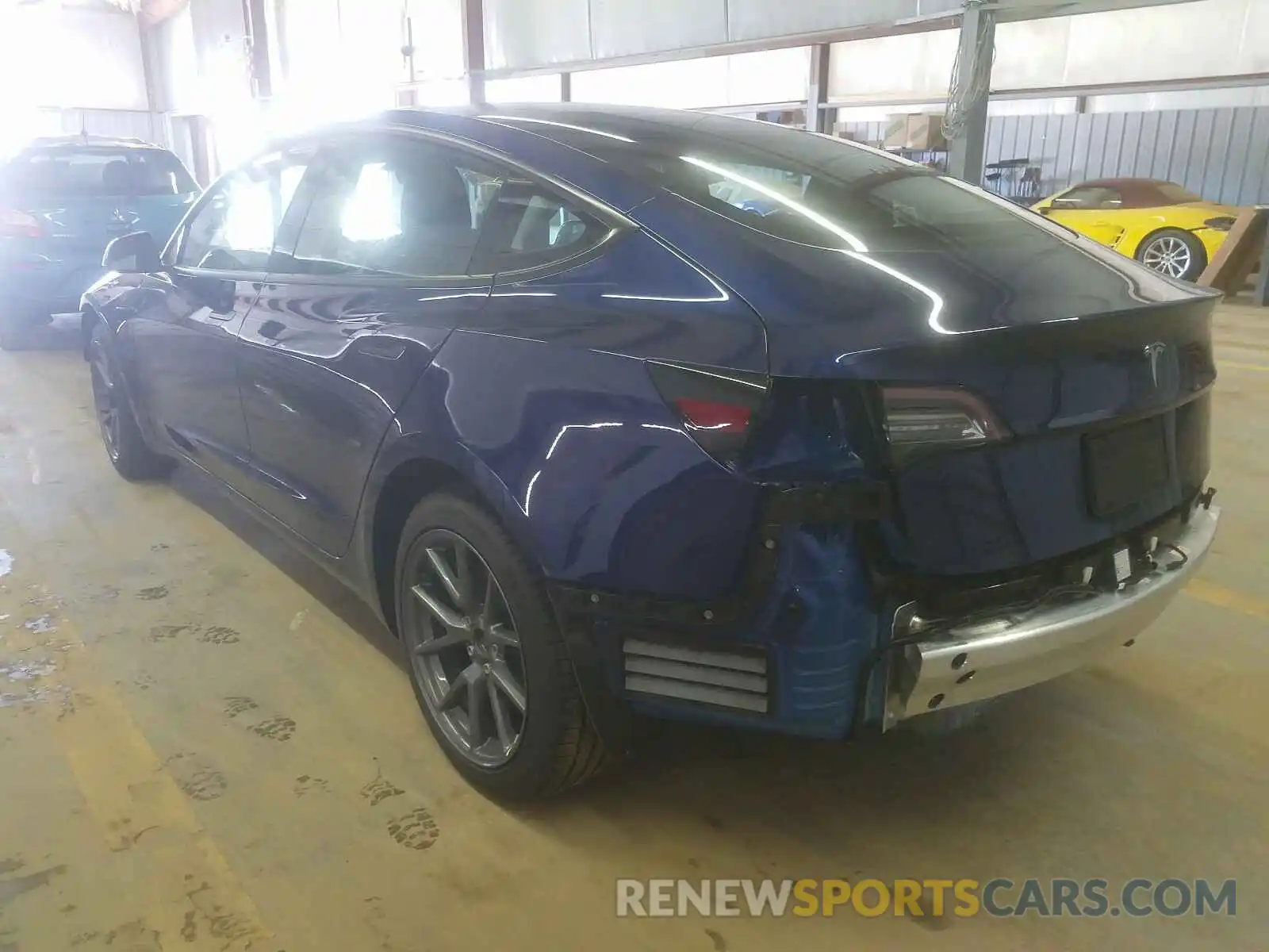 3 Photograph of a damaged car 5YJ3E1EA8MF850536 TESLA MODEL 3 2021