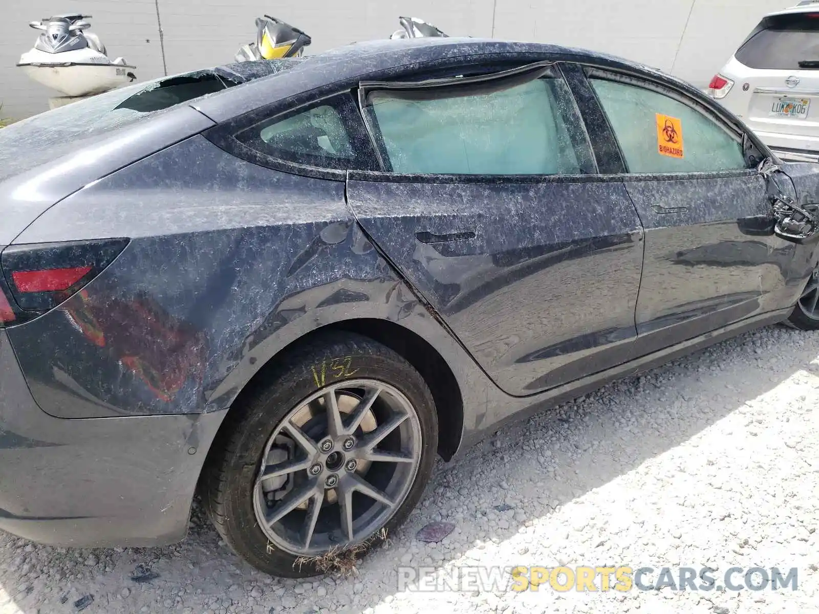 9 Photograph of a damaged car 5YJ3E1EA8MF854067 TESLA MODEL 3 2021