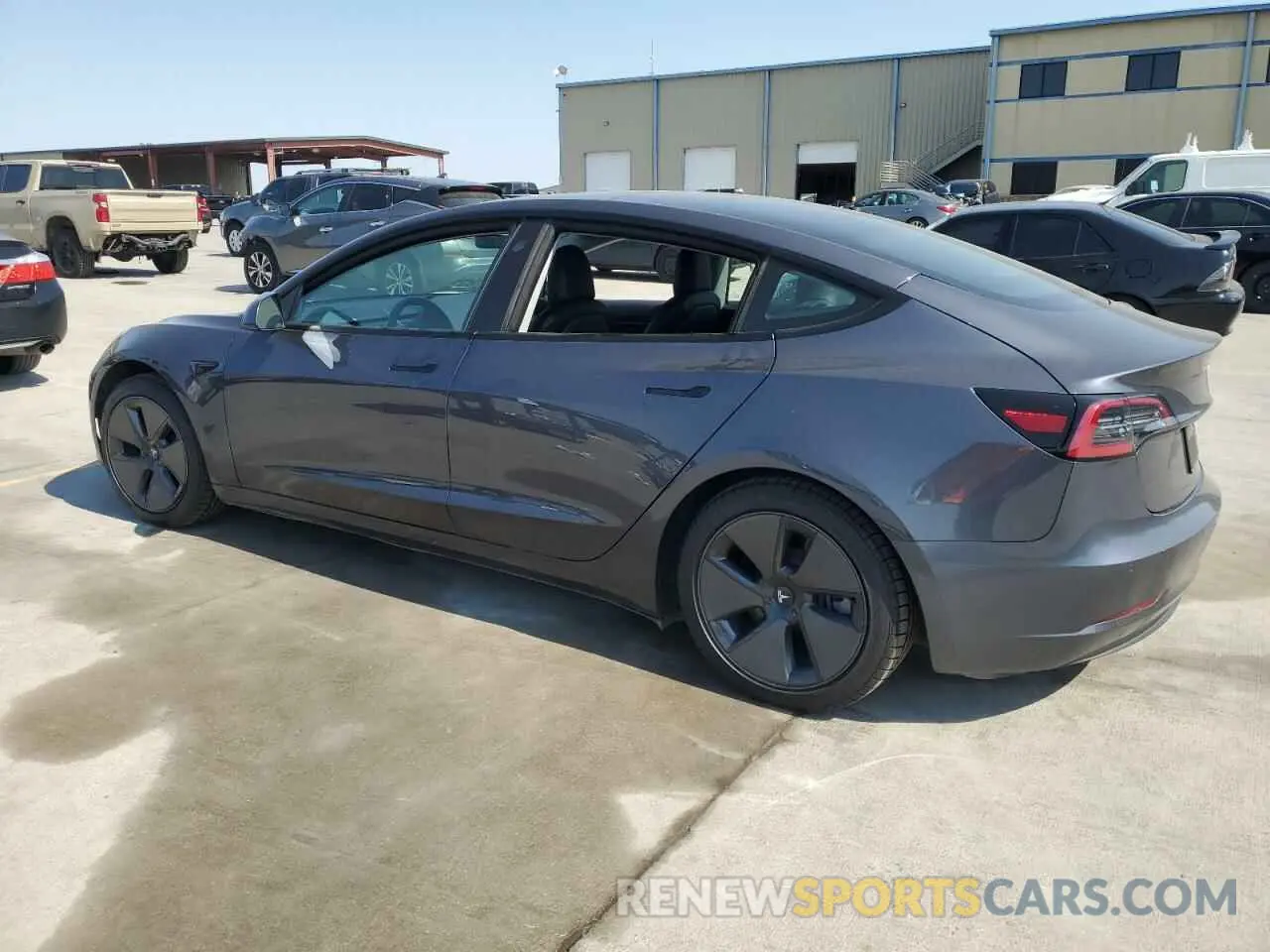 2 Photograph of a damaged car 5YJ3E1EA8MF867546 TESLA MODEL 3 2021