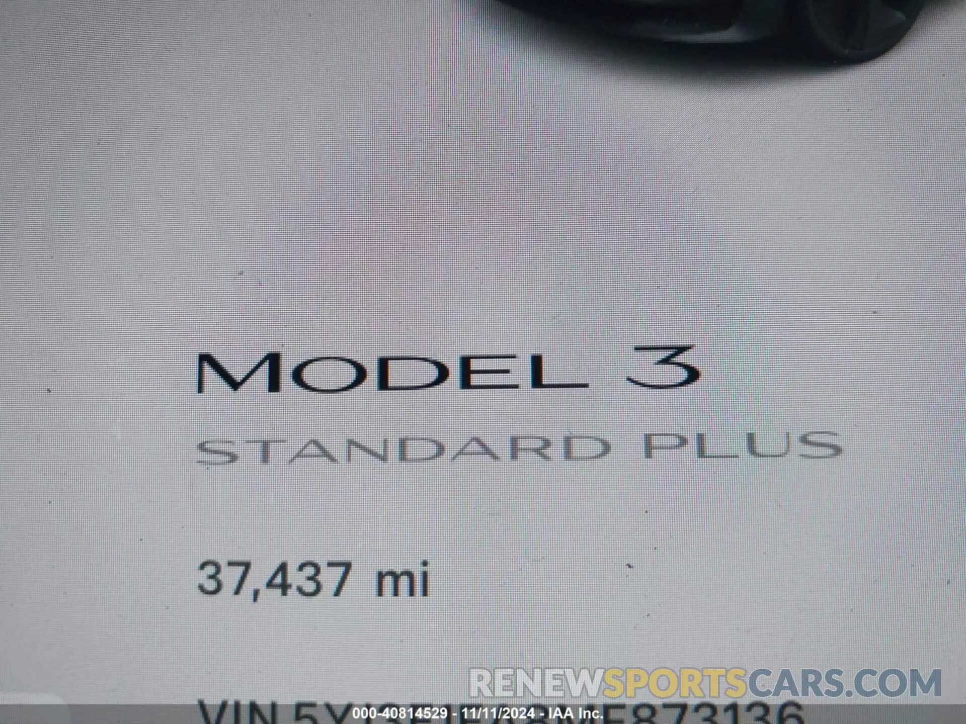 16 Photograph of a damaged car 5YJ3E1EA8MF873136 TESLA MODEL 3 2021