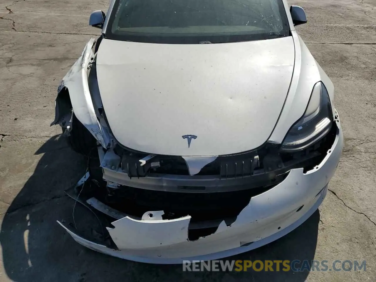 11 Photograph of a damaged car 5YJ3E1EA8MF874156 TESLA MODEL 3 2021