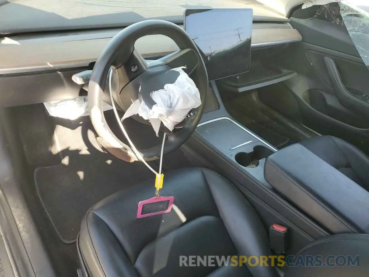 8 Photograph of a damaged car 5YJ3E1EA8MF874156 TESLA MODEL 3 2021