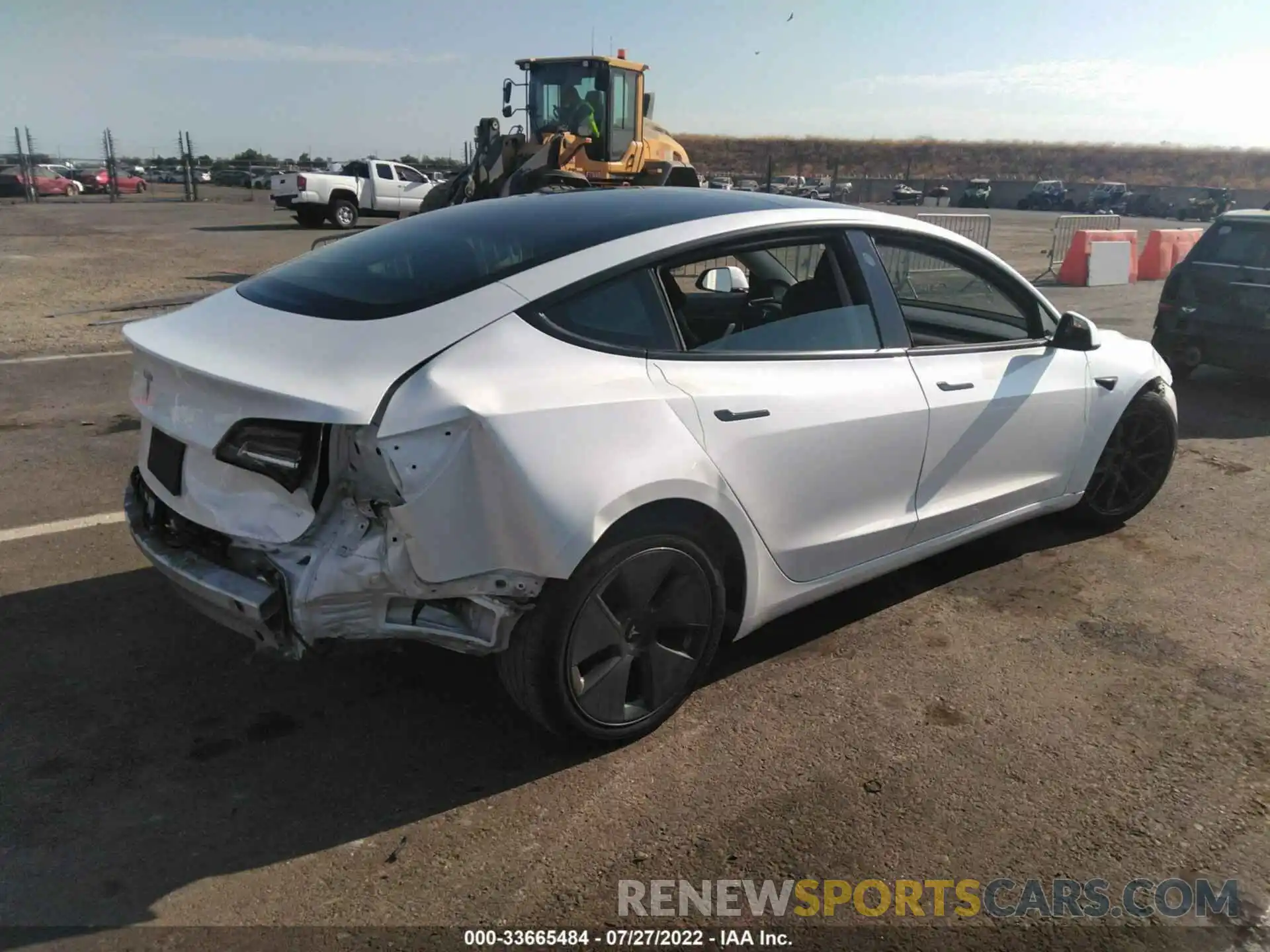 4 Photograph of a damaged car 5YJ3E1EA8MF874478 TESLA MODEL 3 2021