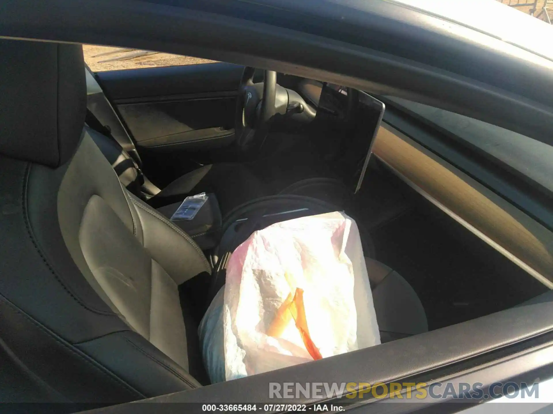 5 Photograph of a damaged car 5YJ3E1EA8MF874478 TESLA MODEL 3 2021