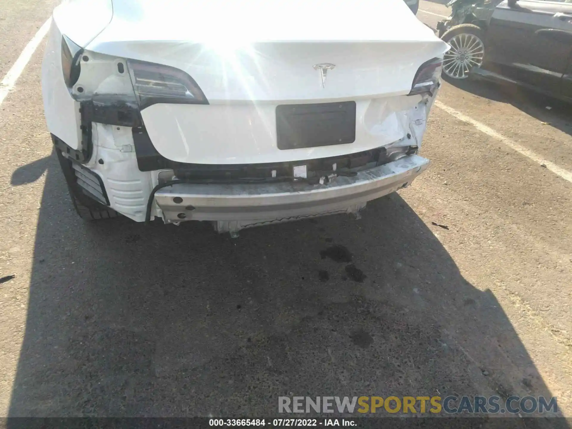 6 Photograph of a damaged car 5YJ3E1EA8MF874478 TESLA MODEL 3 2021