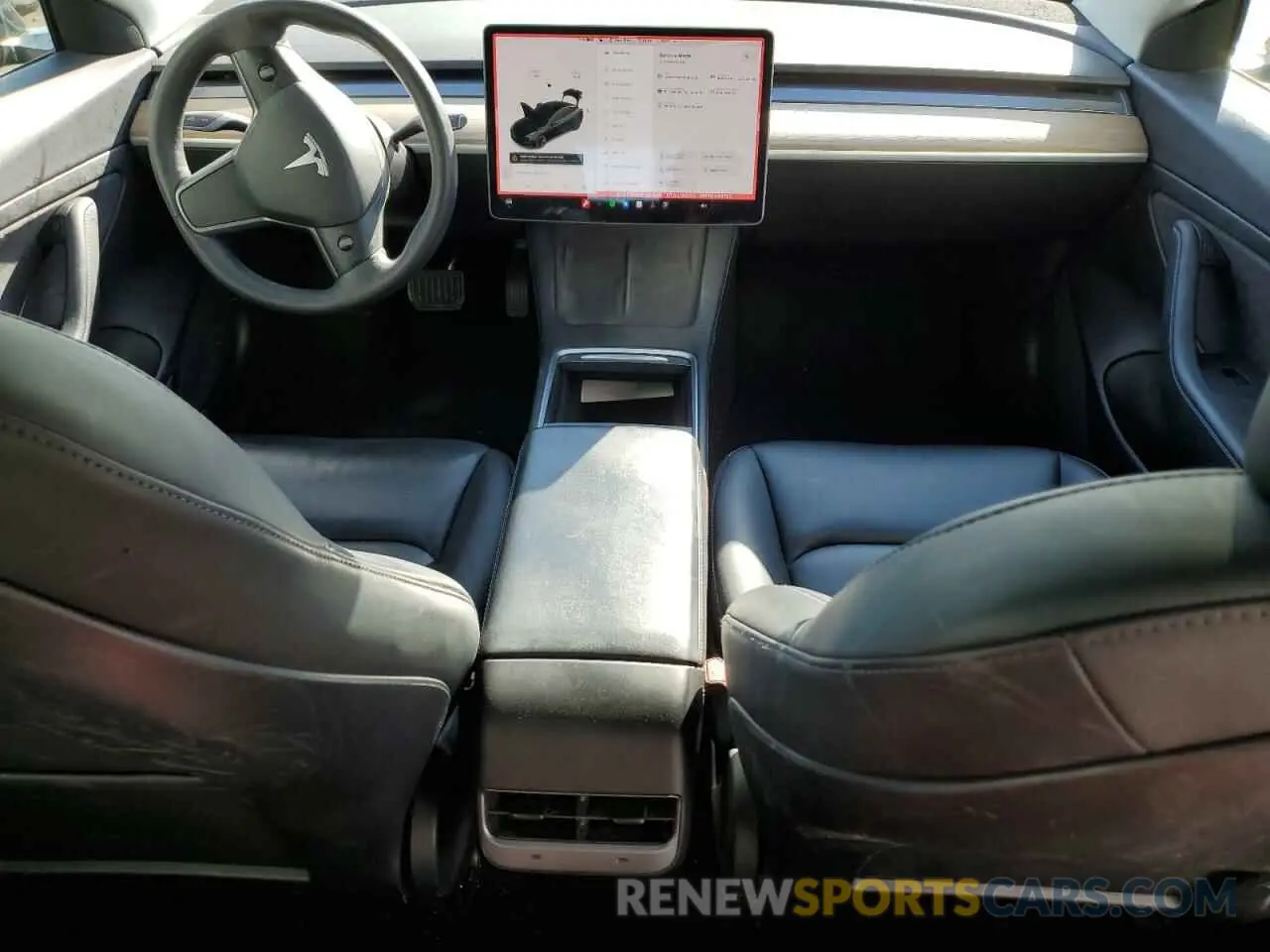 8 Photograph of a damaged car 5YJ3E1EA8MF907060 TESLA MODEL 3 2021