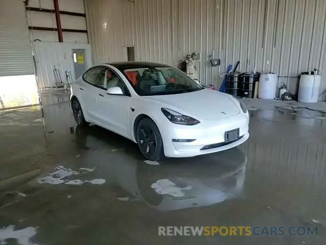 14 Photograph of a damaged car 5YJ3E1EA8MF907981 TESLA MODEL 3 2021