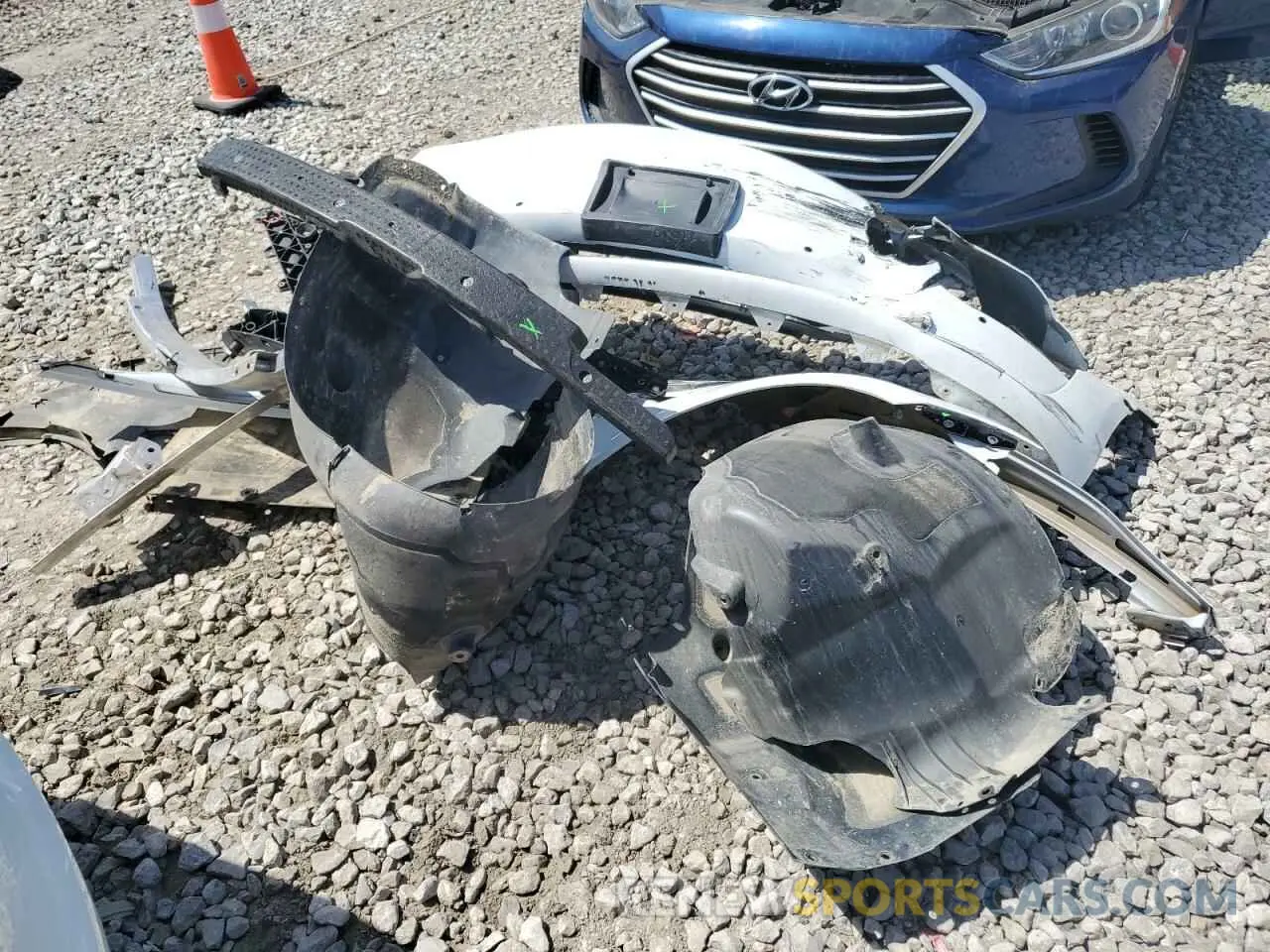 12 Photograph of a damaged car 5YJ3E1EA8MF915627 TESLA MODEL 3 2021