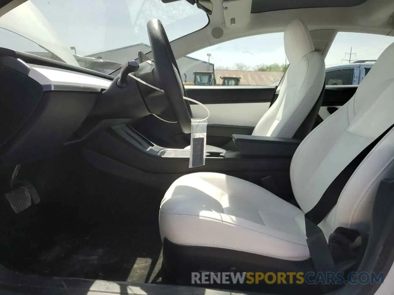 7 Photograph of a damaged car 5YJ3E1EA8MF915627 TESLA MODEL 3 2021