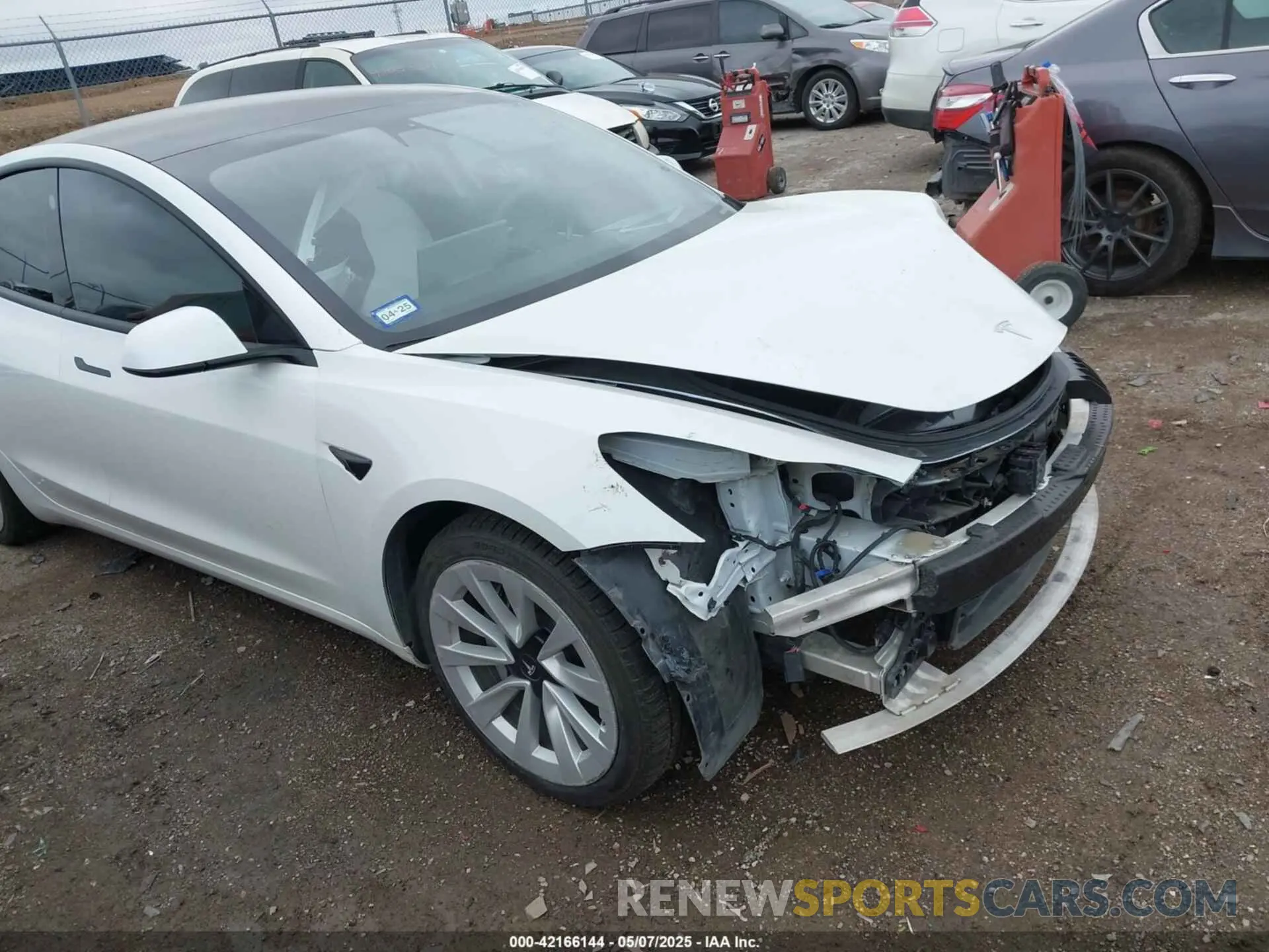 20 Photograph of a damaged car 5YJ3E1EA8MF921542 TESLA MODEL 3 2021