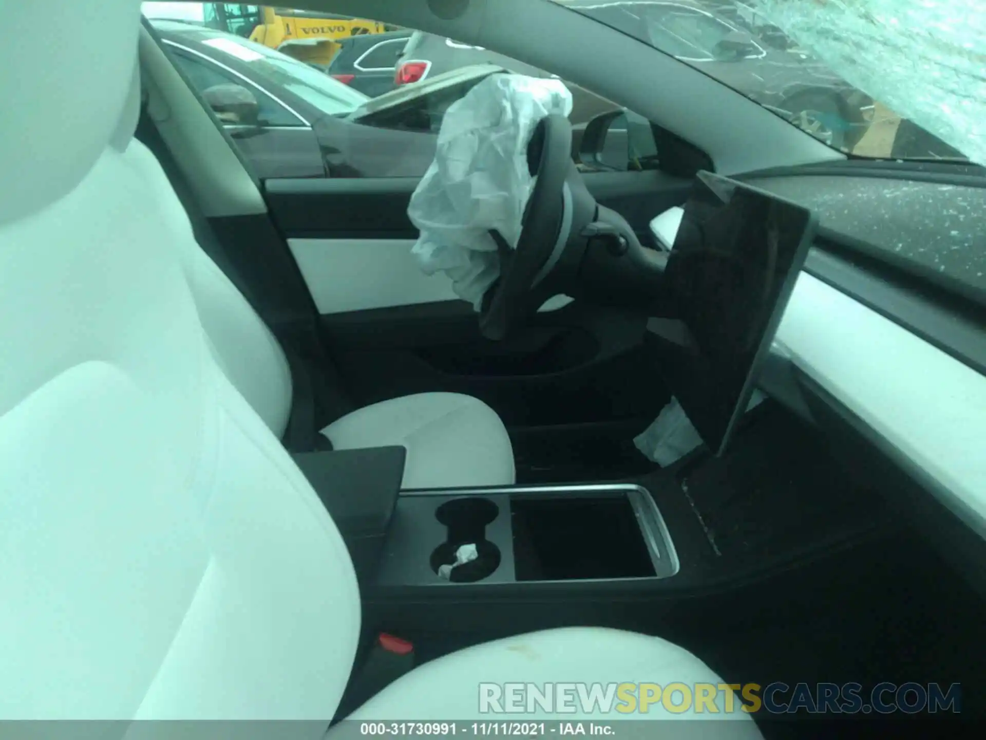 5 Photograph of a damaged car 5YJ3E1EA8MF921850 TESLA MODEL 3 2021