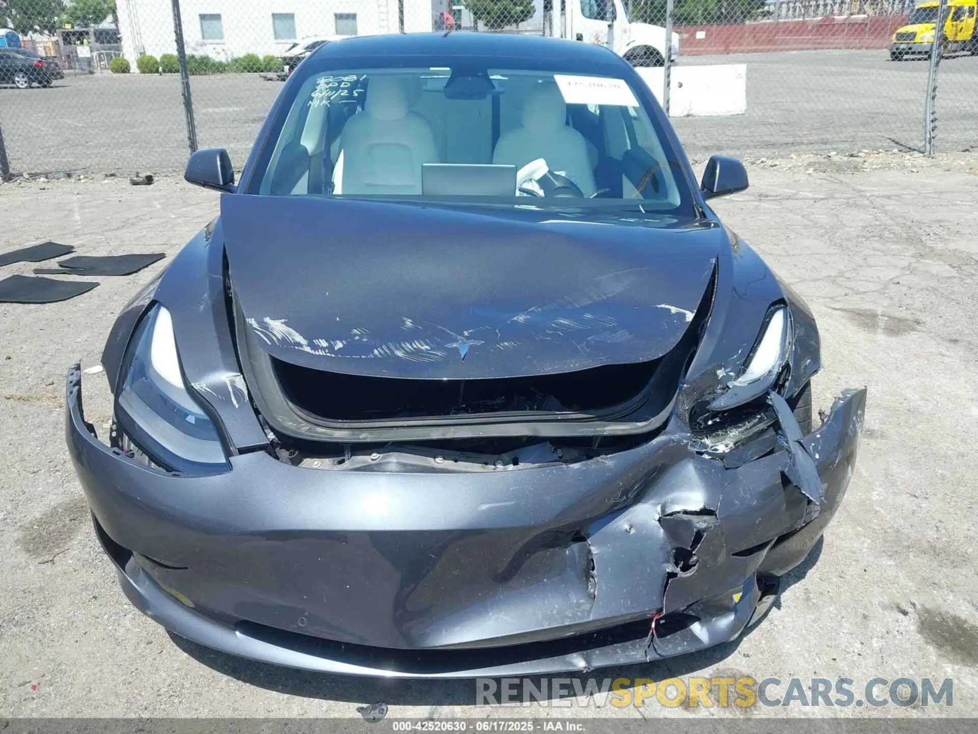 6 Photograph of a damaged car 5YJ3E1EA8MF928717 TESLA MODEL 3 2021