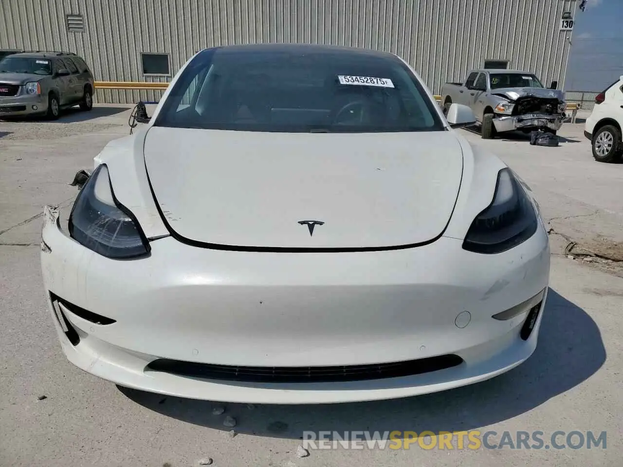 5 Photograph of a damaged car 5YJ3E1EA8MF961717 TESLA MODEL 3 2021