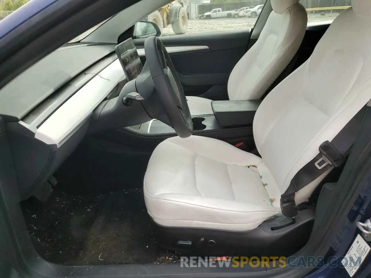 7 Photograph of a damaged car 5YJ3E1EA8MF973141 TESLA MODEL 3 2021
