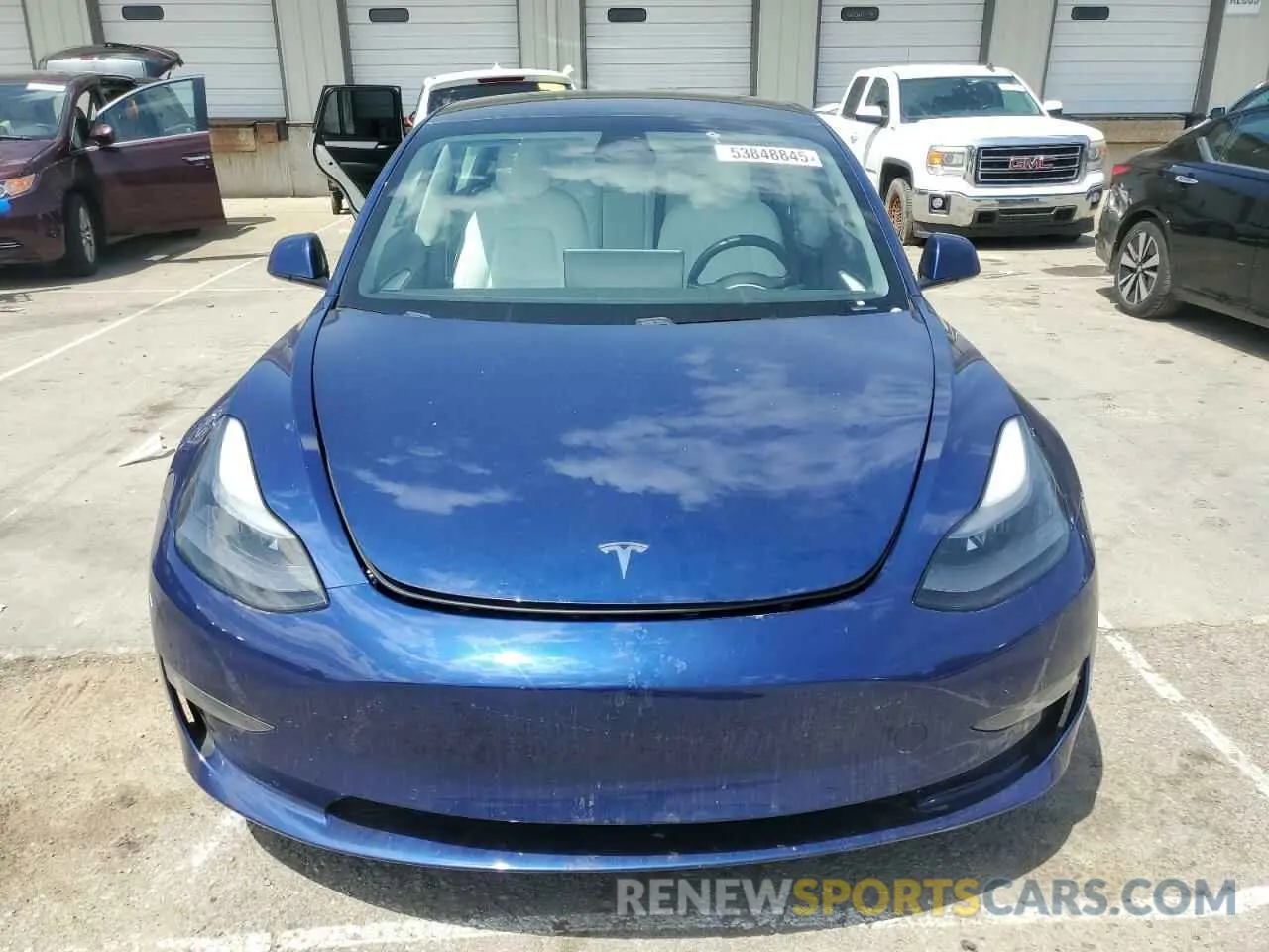 5 Photograph of a damaged car 5YJ3E1EA8MF978274 TESLA MODEL 3 2021