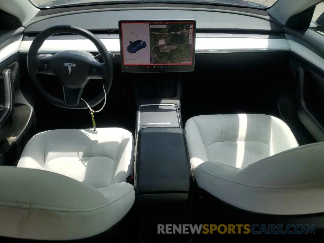 8 Photograph of a damaged car 5YJ3E1EA8MF978274 TESLA MODEL 3 2021