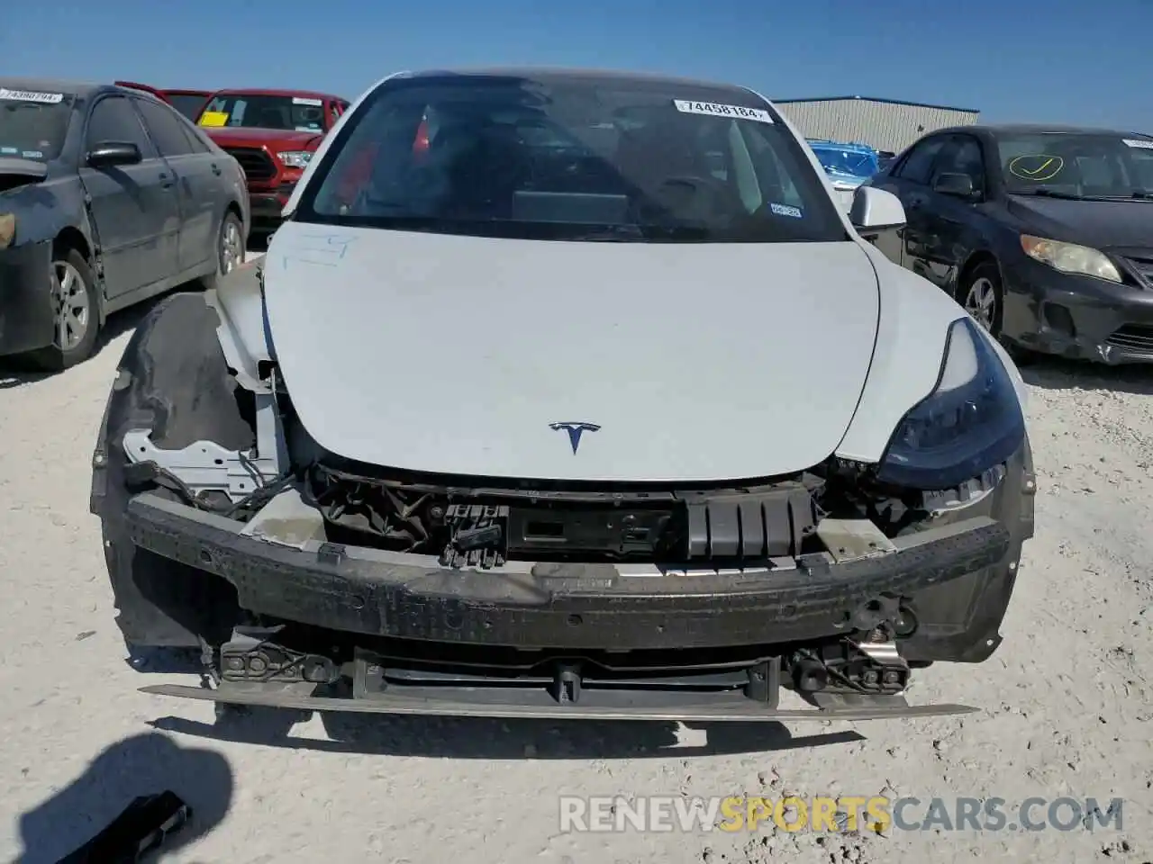 5 Photograph of a damaged car 5YJ3E1EA8MF982227 TESLA MODEL 3 2021