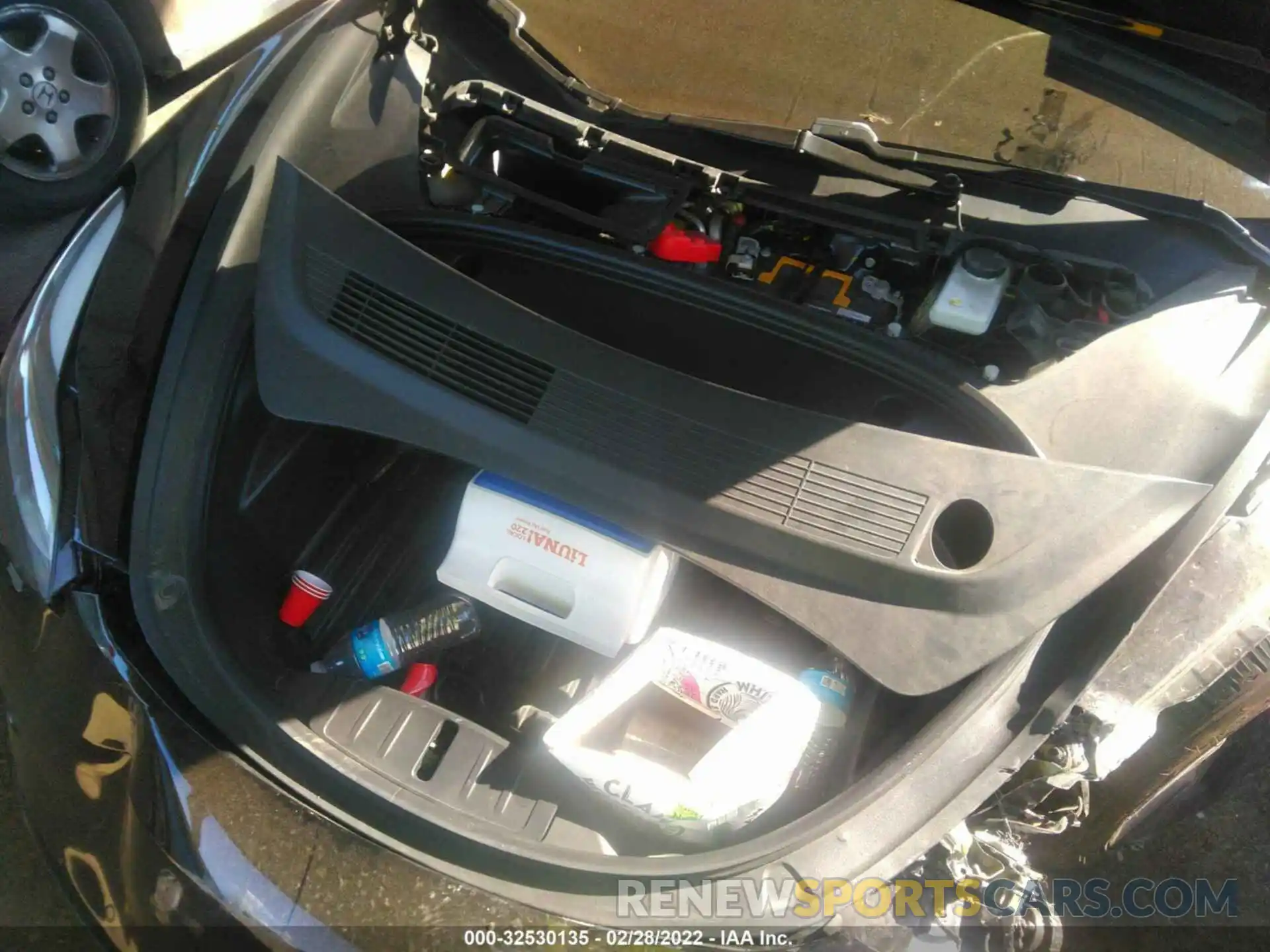 10 Photograph of a damaged car 5YJ3E1EA8MF992420 TESLA MODEL 3 2021