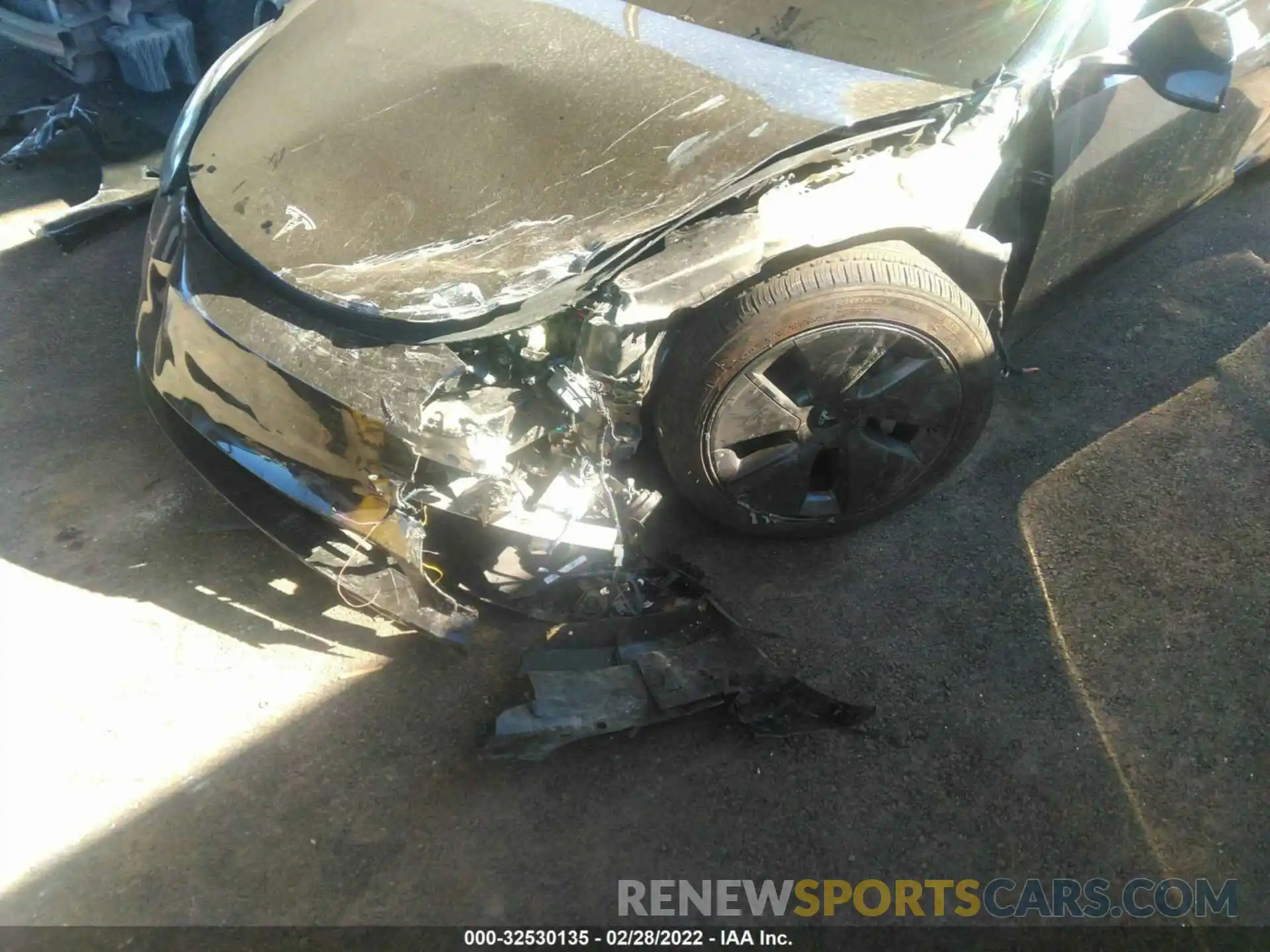 6 Photograph of a damaged car 5YJ3E1EA8MF992420 TESLA MODEL 3 2021