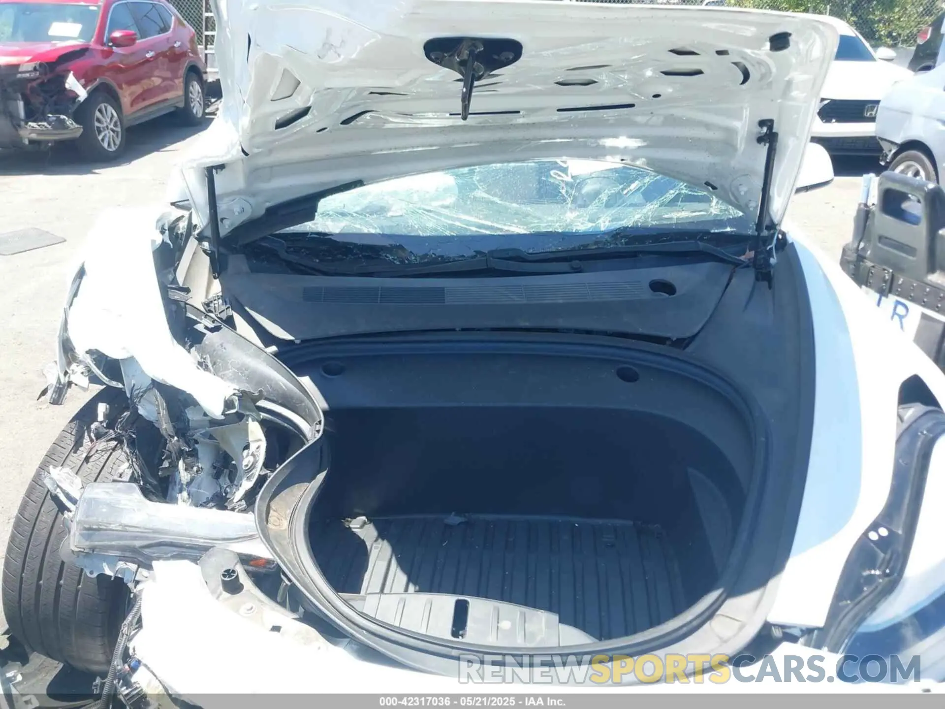 10 Photograph of a damaged car 5YJ3E1EA9MF001936 TESLA MODEL 3 2021
