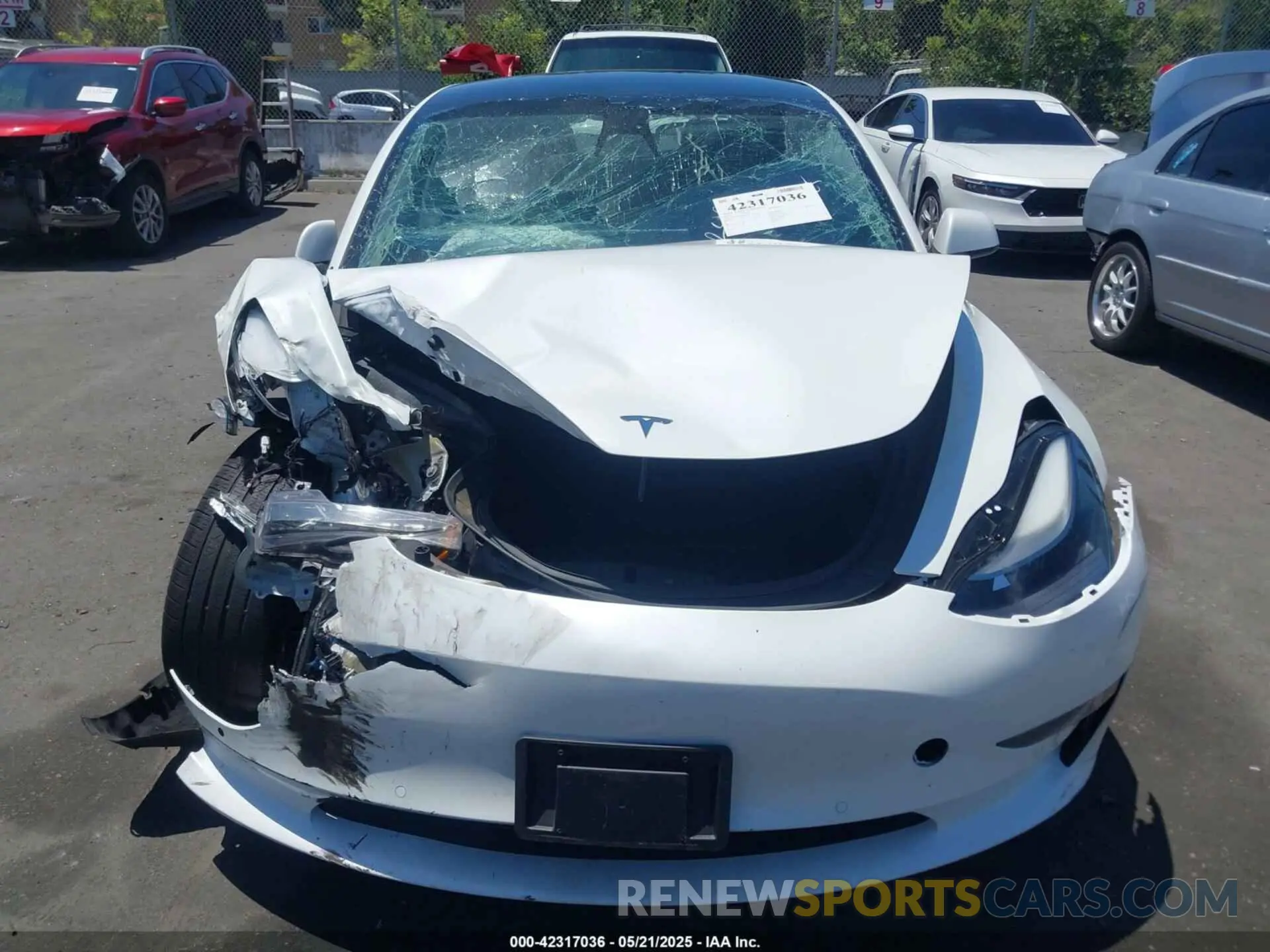 20 Photograph of a damaged car 5YJ3E1EA9MF001936 TESLA MODEL 3 2021