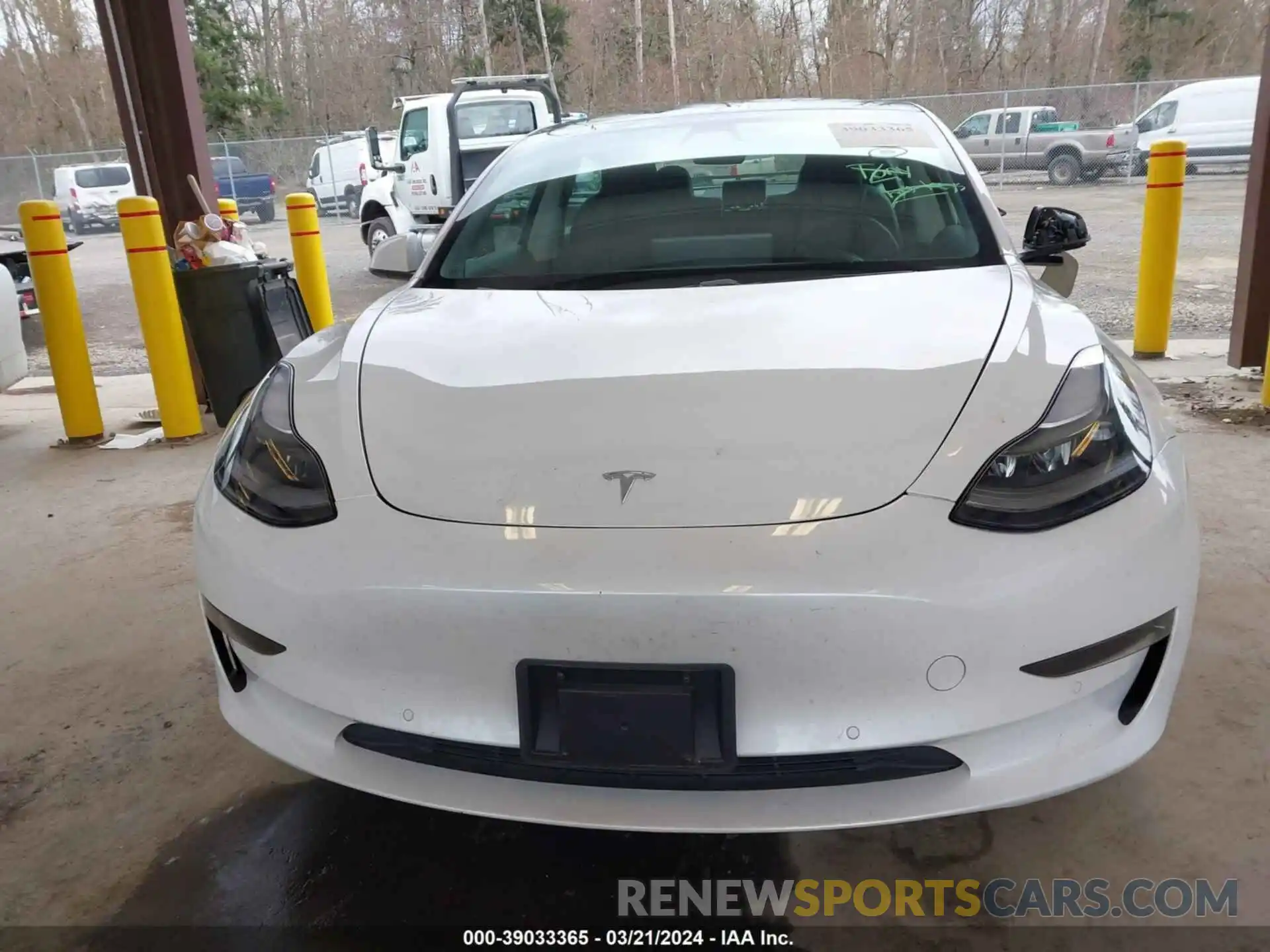 12 Photograph of a damaged car 5YJ3E1EA9MF014623 TESLA MODEL 3 2021