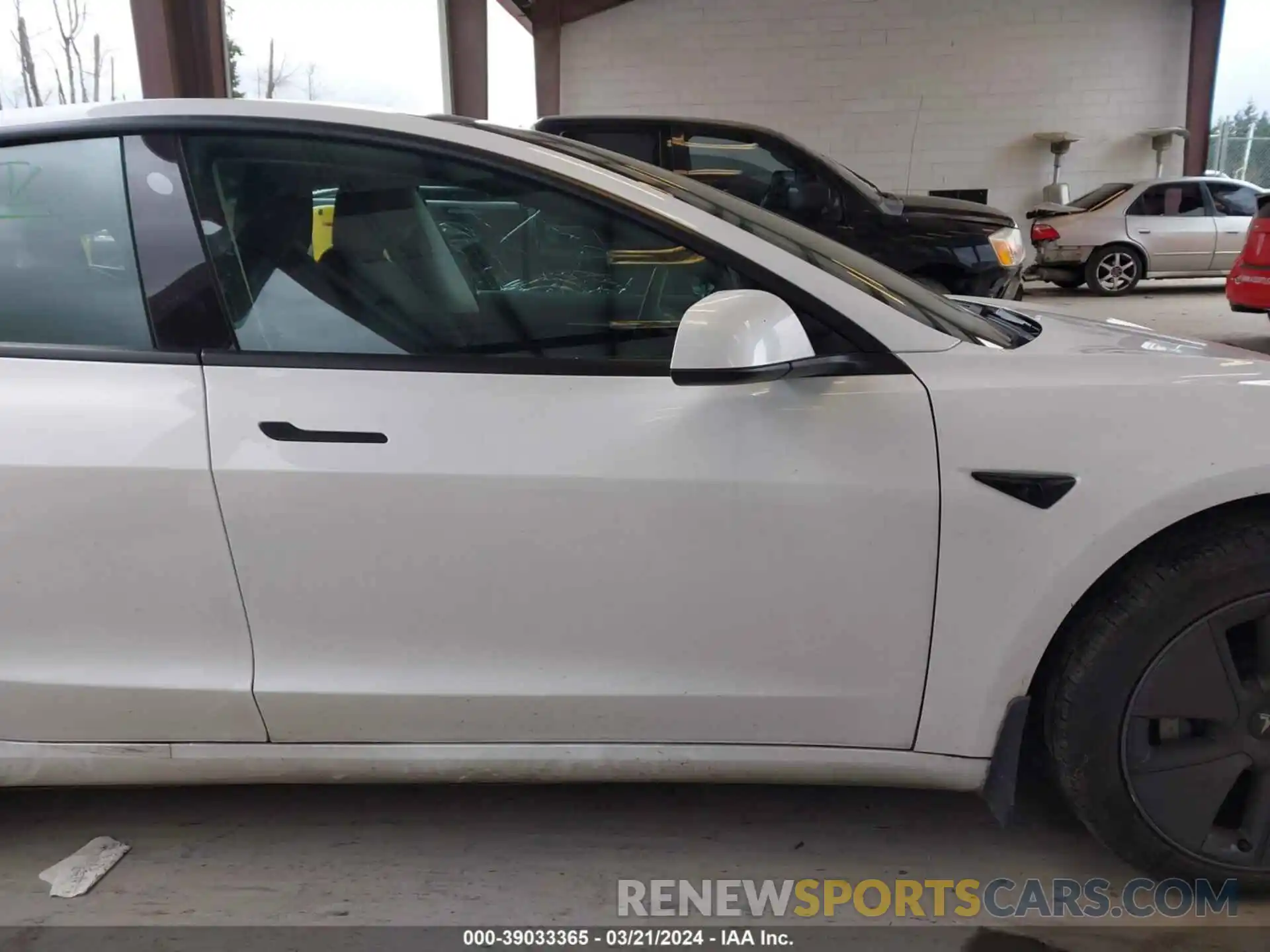 13 Photograph of a damaged car 5YJ3E1EA9MF014623 TESLA MODEL 3 2021