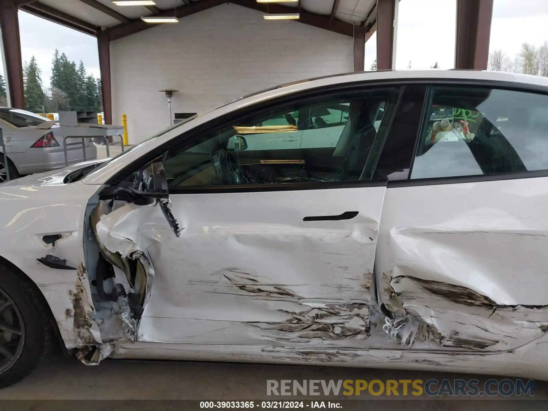 14 Photograph of a damaged car 5YJ3E1EA9MF014623 TESLA MODEL 3 2021