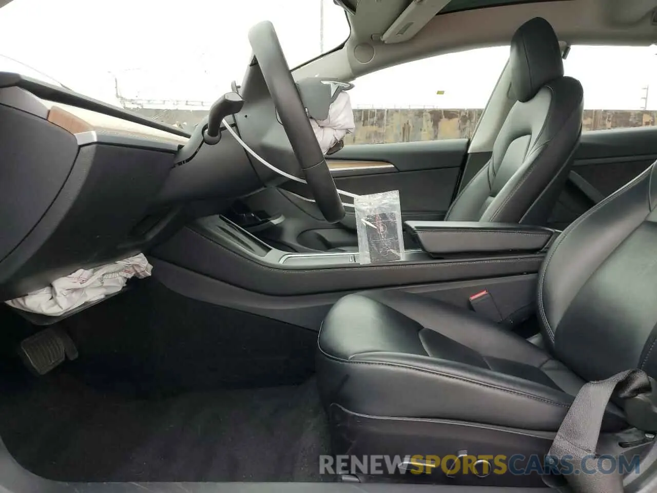 7 Photograph of a damaged car 5YJ3E1EA9MF017537 TESLA MODEL 3 2021