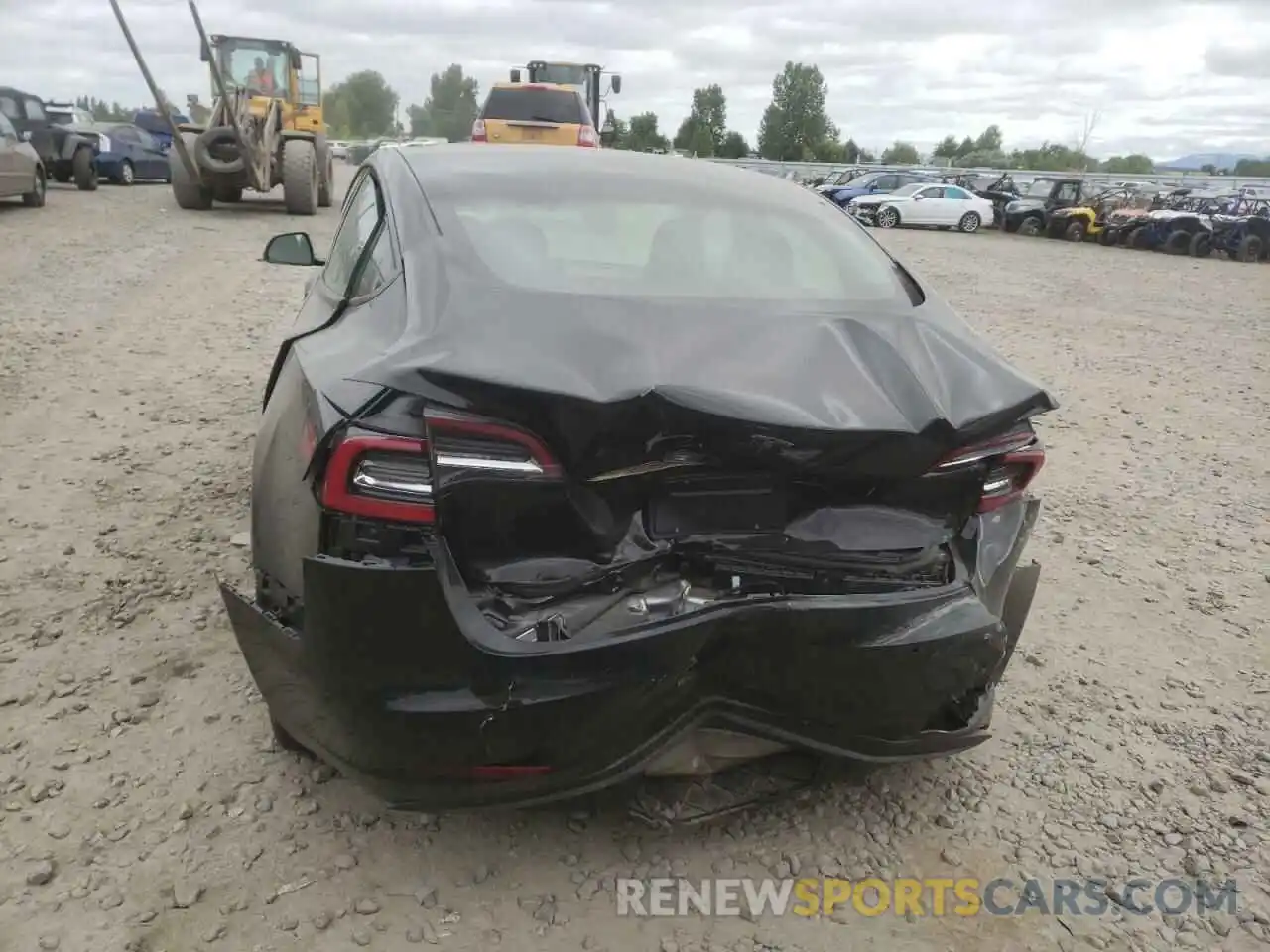 9 Photograph of a damaged car 5YJ3E1EA9MF017683 TESLA MODEL 3 2021