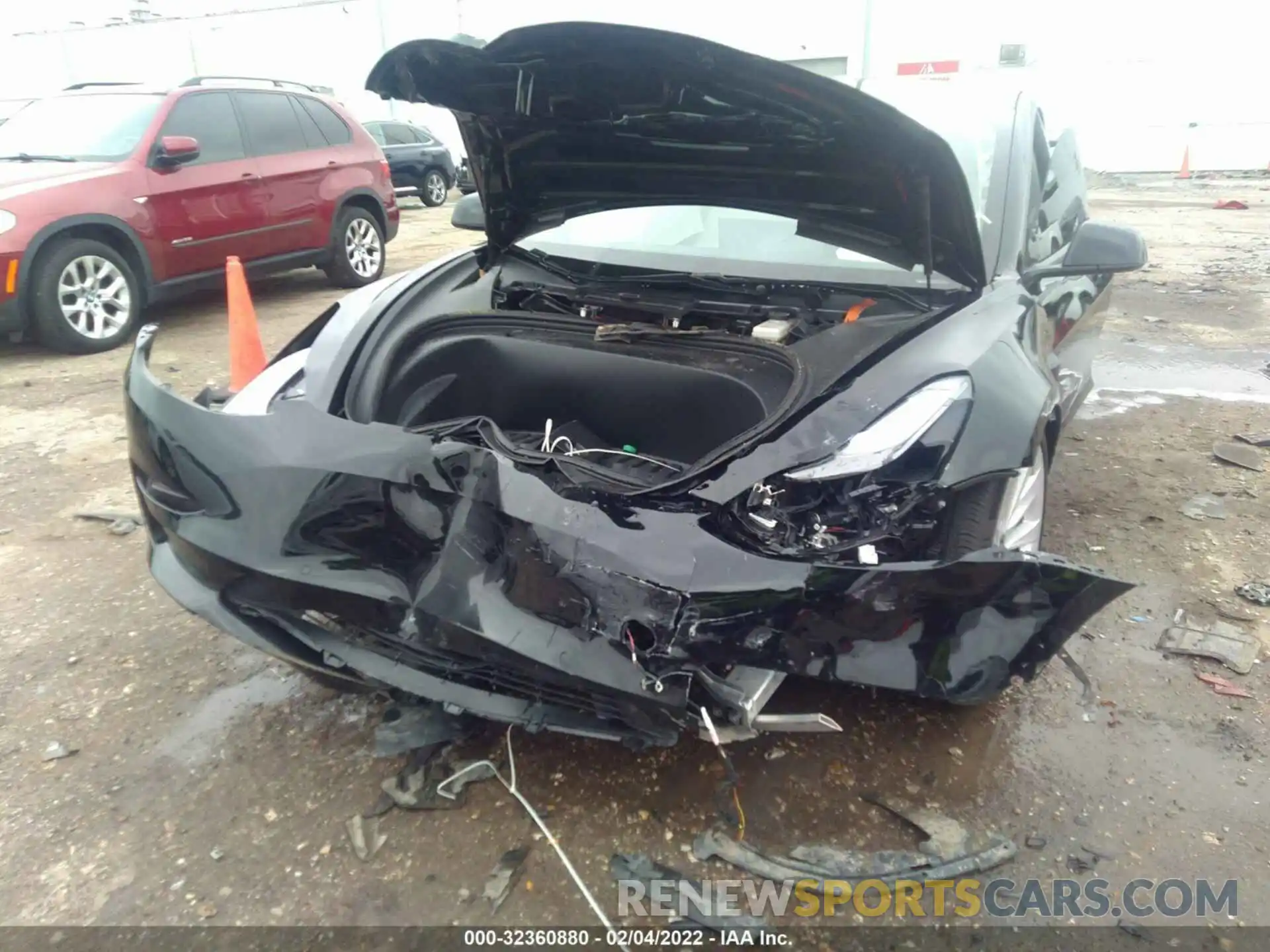 6 Photograph of a damaged car 5YJ3E1EA9MF019319 TESLA MODEL 3 2021