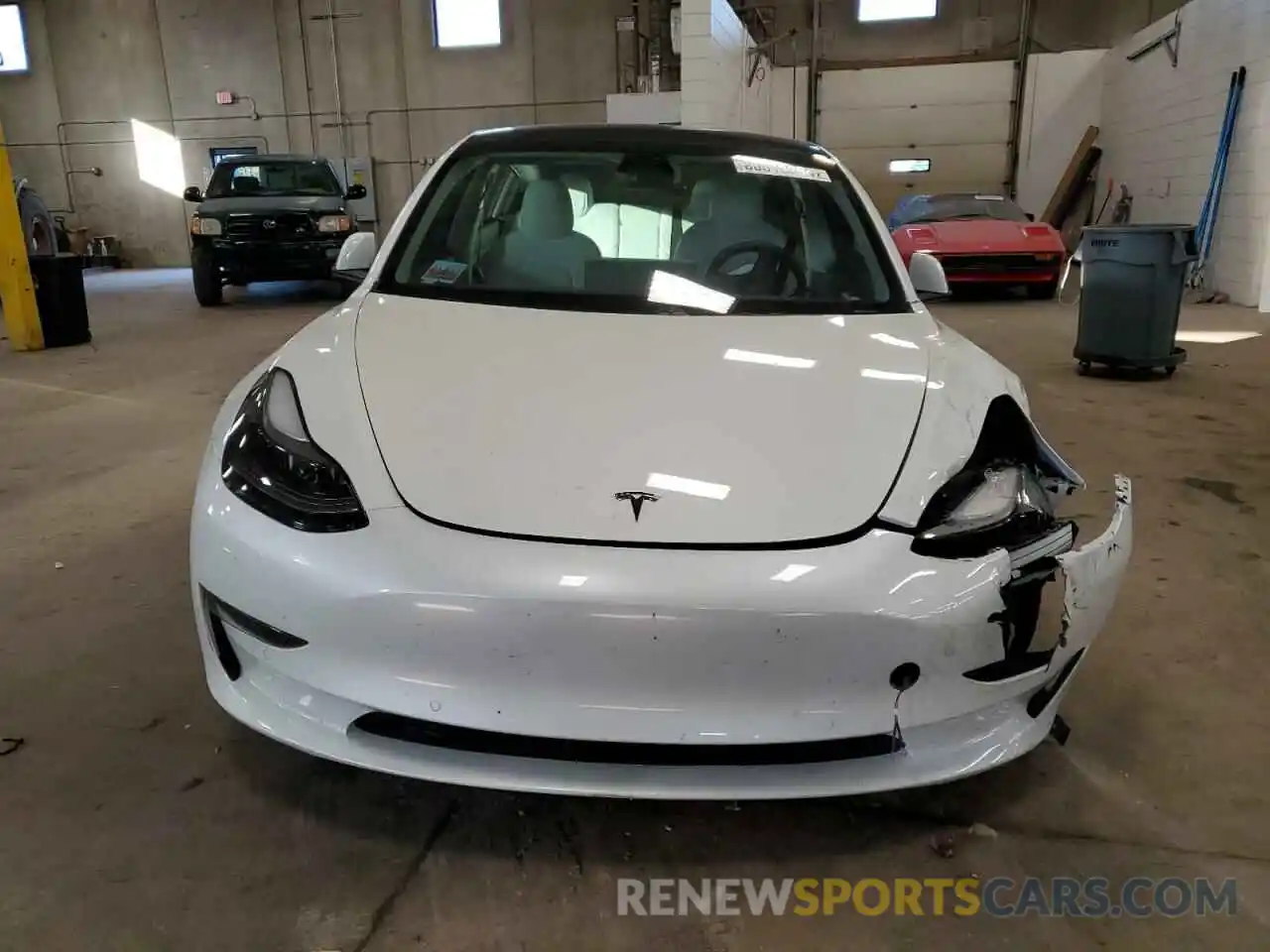 5 Photograph of a damaged car 5YJ3E1EA9MF024875 TESLA MODEL 3 2021