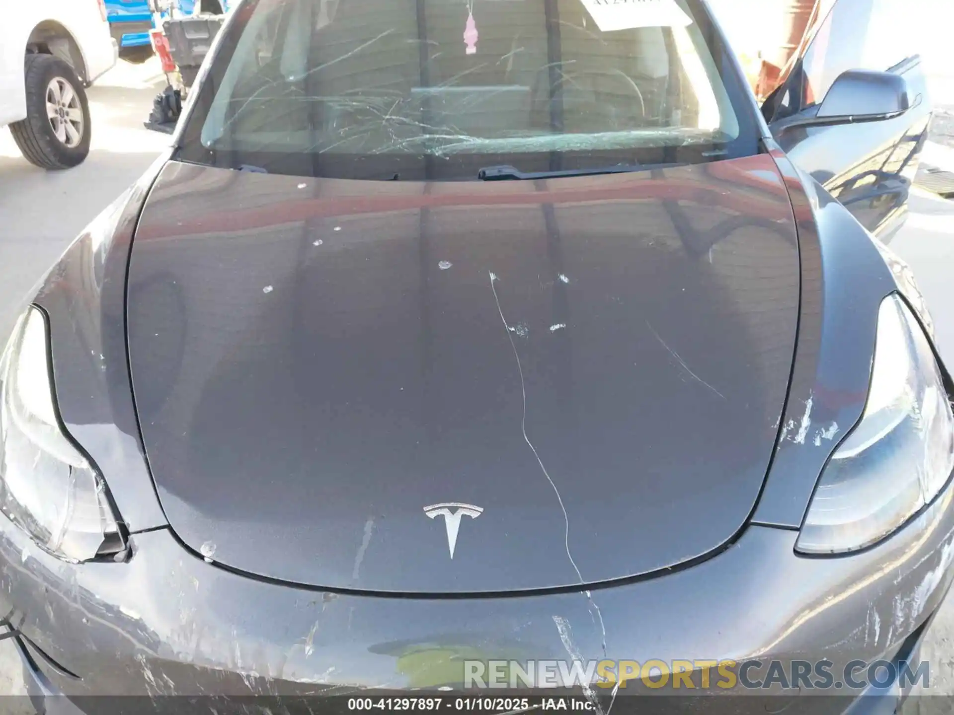 10 Photograph of a damaged car 5YJ3E1EA9MF027467 TESLA MODEL 3 2021