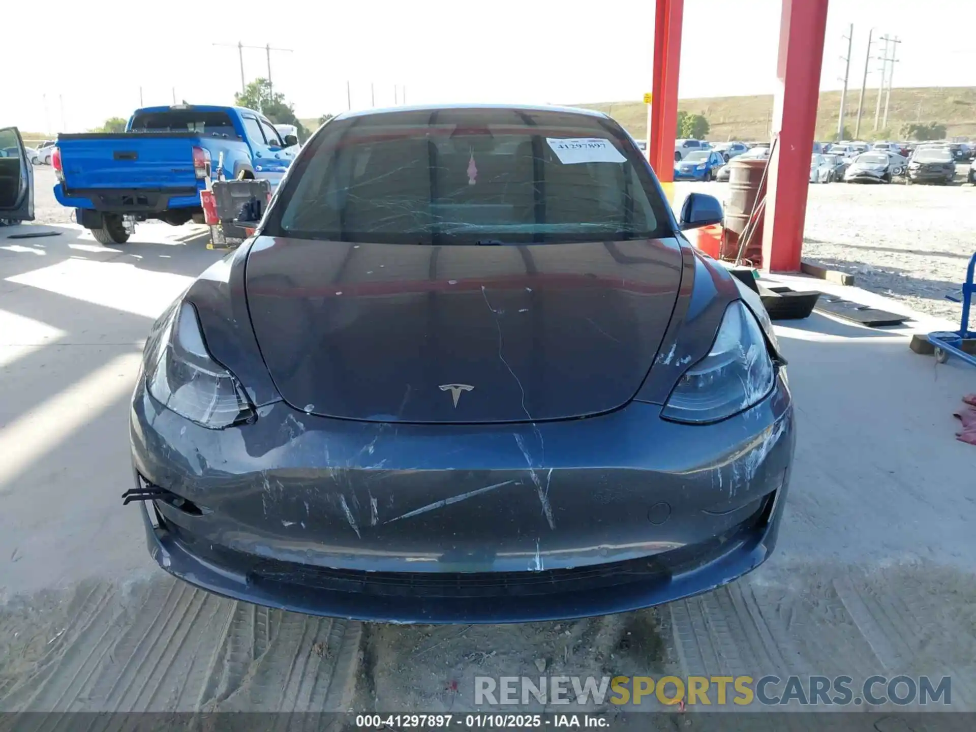 13 Photograph of a damaged car 5YJ3E1EA9MF027467 TESLA MODEL 3 2021