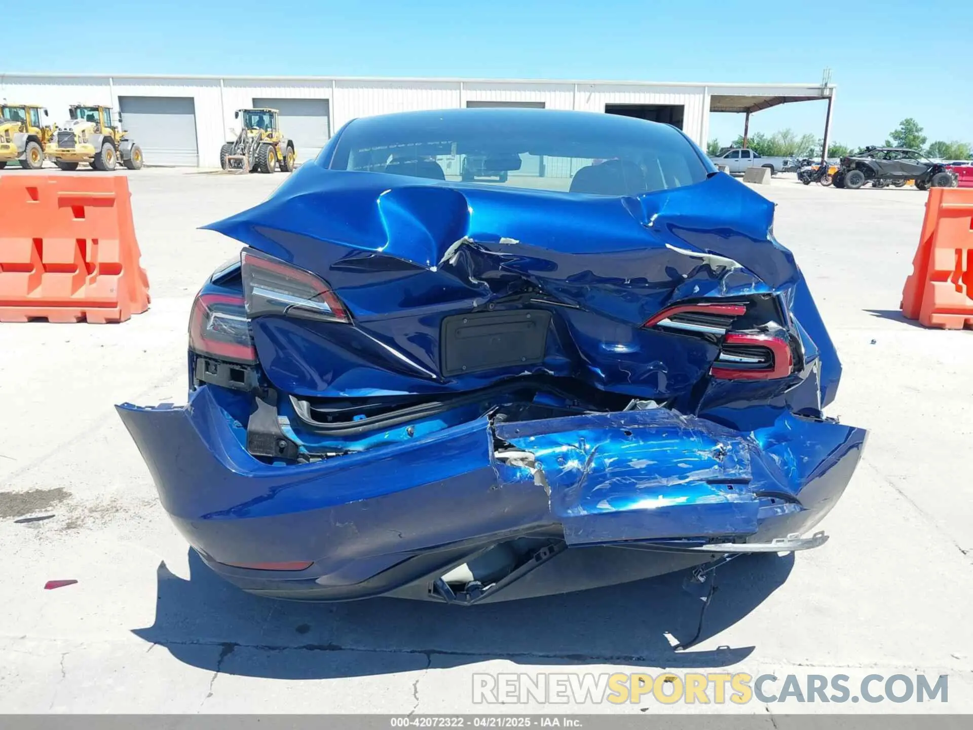 6 Photograph of a damaged car 5YJ3E1EA9MF027615 TESLA MODEL 3 2021