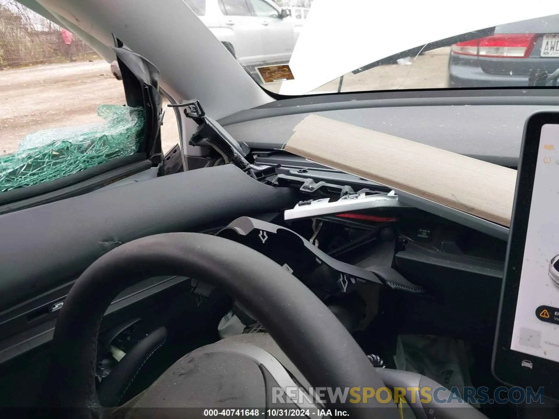 7 Photograph of a damaged car 5YJ3E1EA9MF027839 TESLA MODEL 3 2021