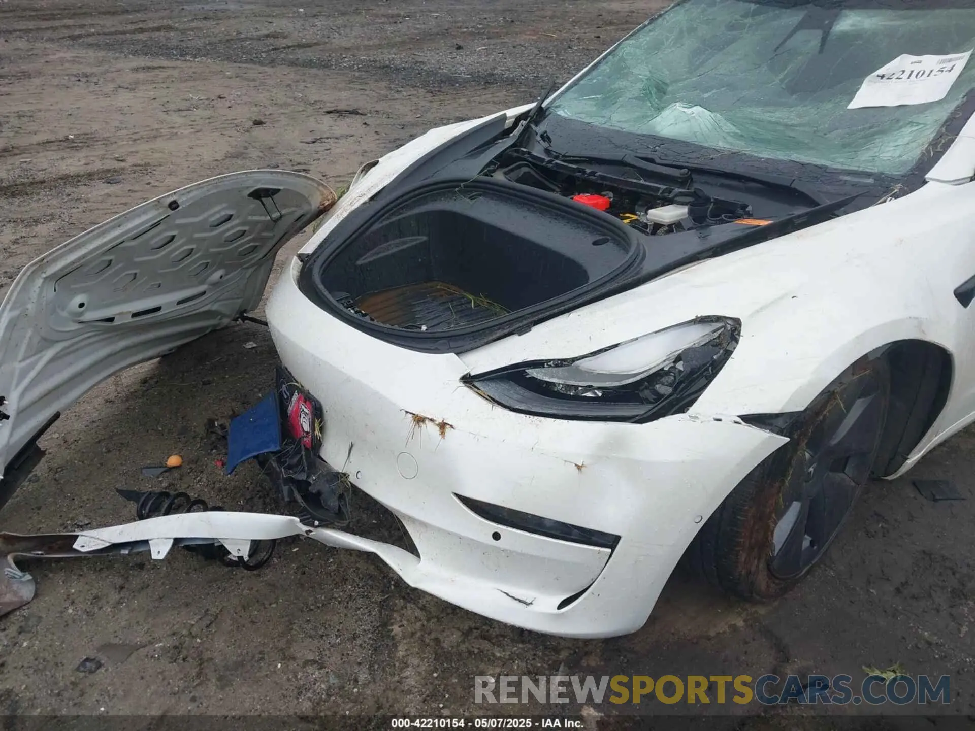 6 Photograph of a damaged car 5YJ3E1EA9MF029154 TESLA MODEL 3 2021