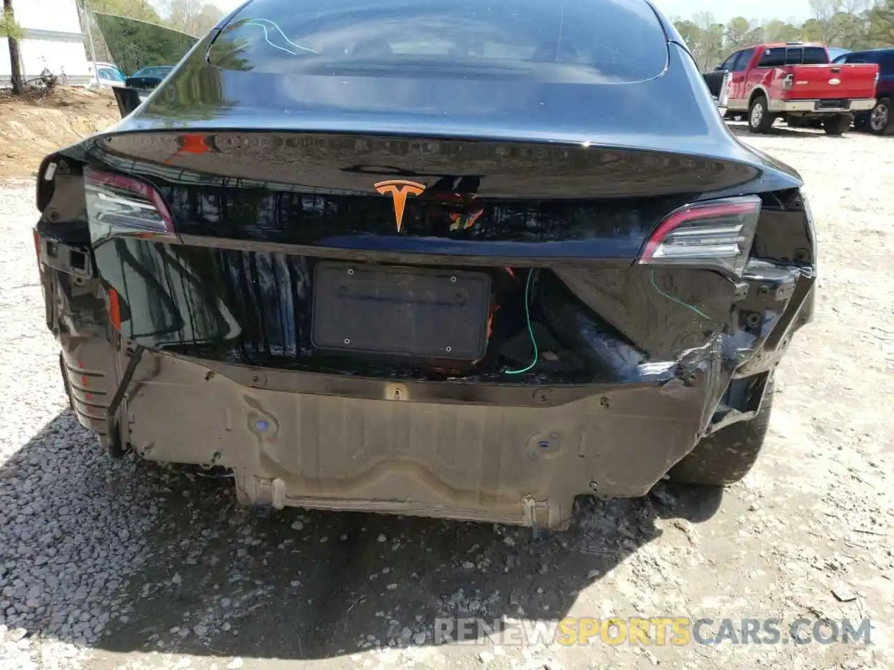 9 Photograph of a damaged car 5YJ3E1EA9MF083943 TESLA MODEL 3 2021