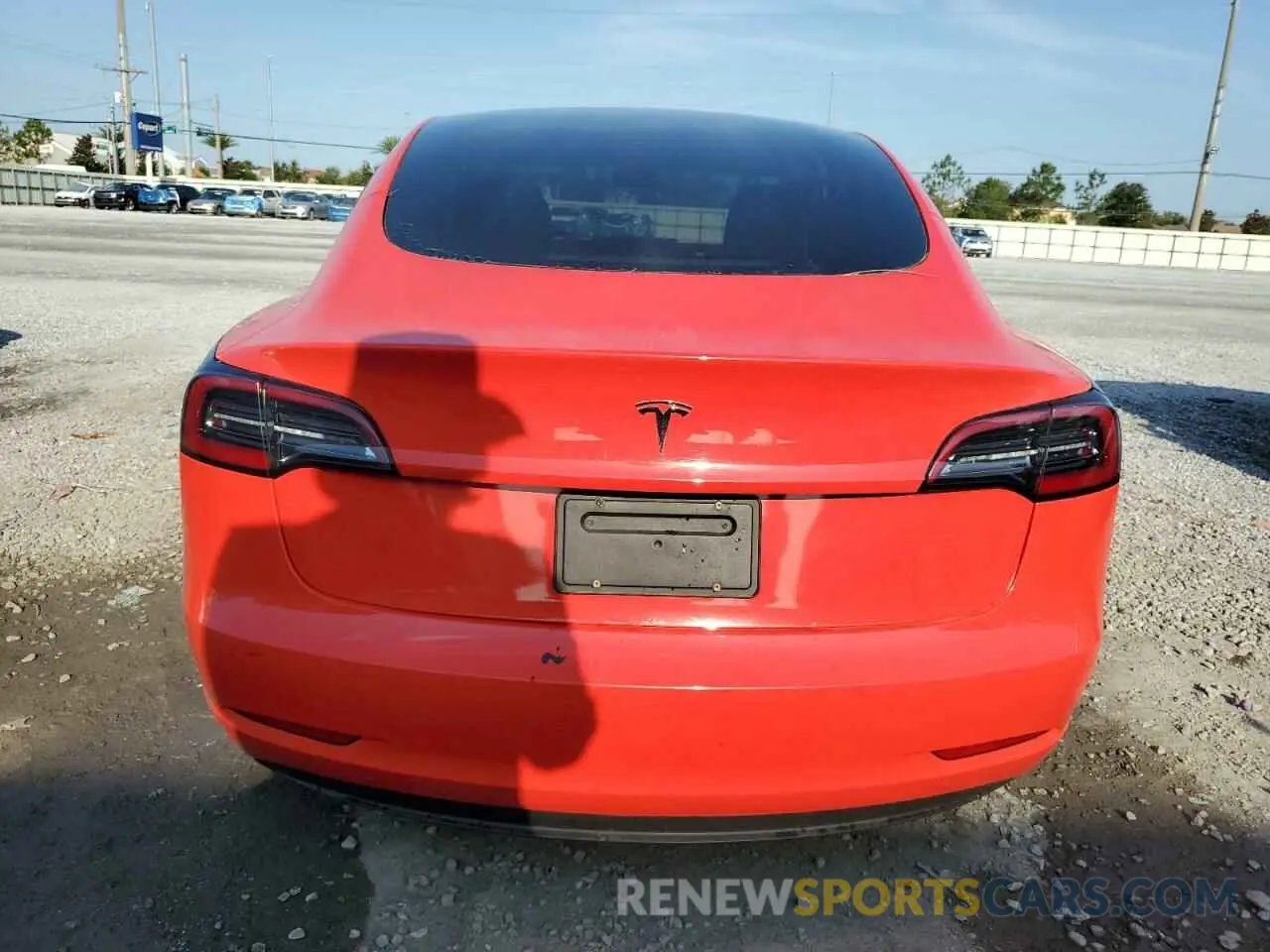 6 Photograph of a damaged car 5YJ3E1EA9MF085689 TESLA MODEL 3 2021