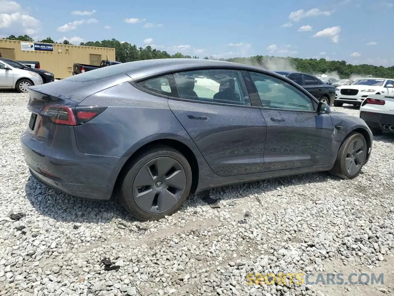 3 Photograph of a damaged car 5YJ3E1EA9MF094540 TESLA MODEL 3 2021