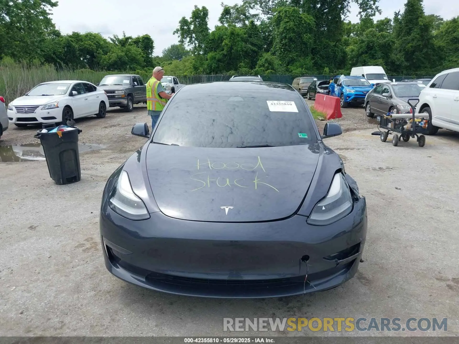 11 Photograph of a damaged car 5YJ3E1EA9MF094554 TESLA MODEL 3 2021