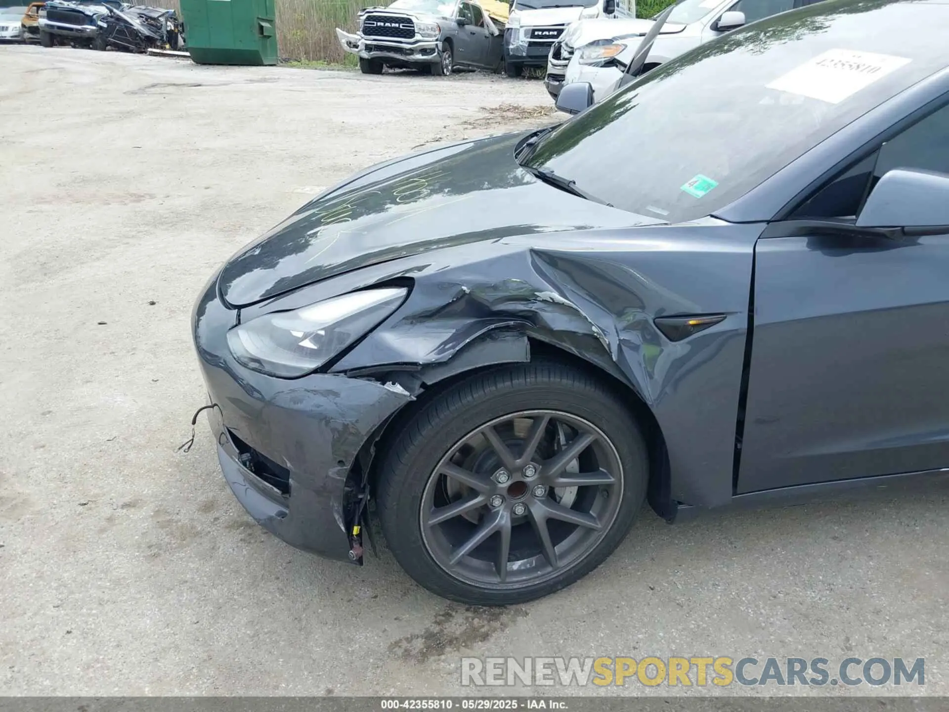 6 Photograph of a damaged car 5YJ3E1EA9MF094554 TESLA MODEL 3 2021