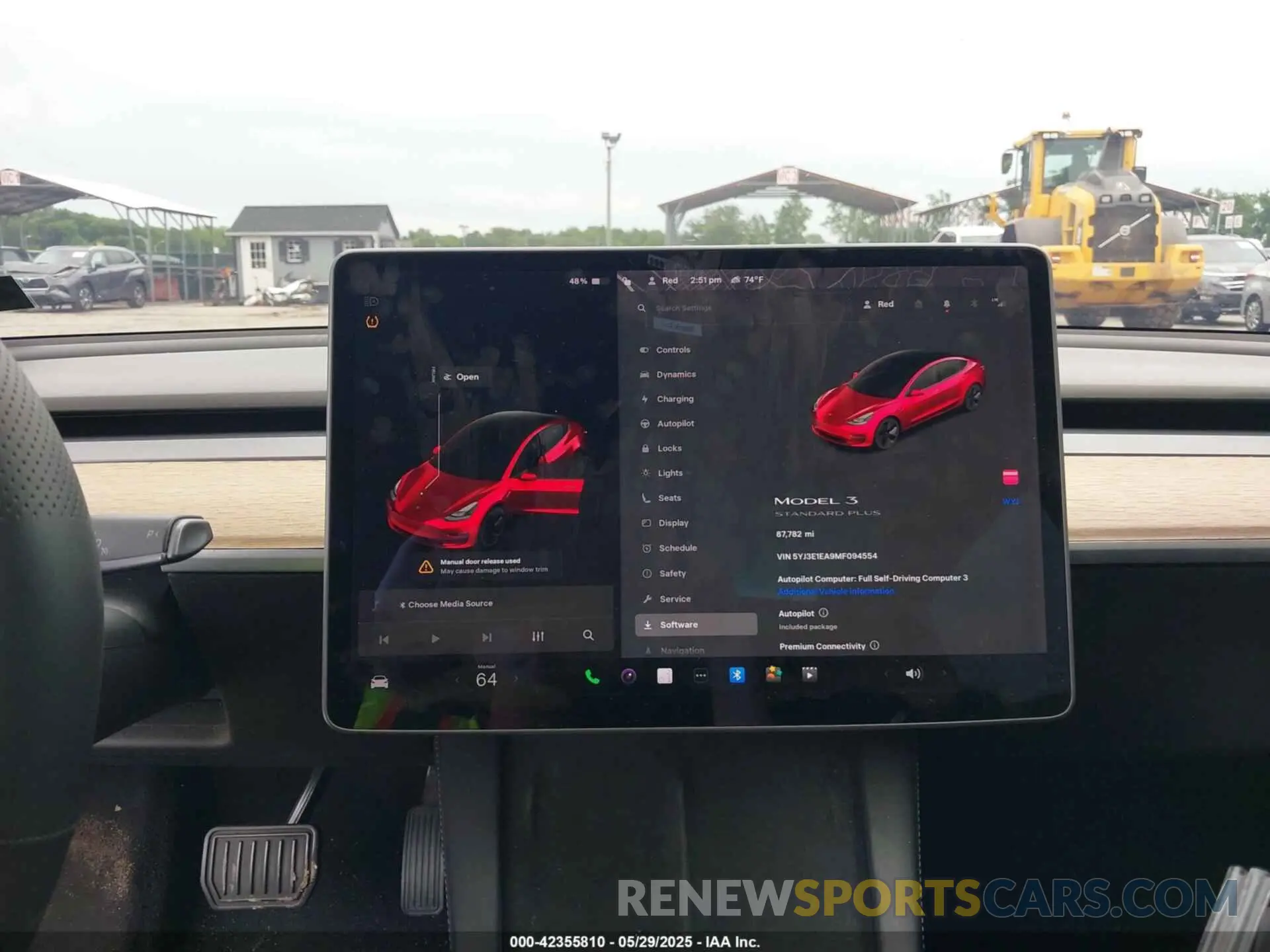 7 Photograph of a damaged car 5YJ3E1EA9MF094554 TESLA MODEL 3 2021