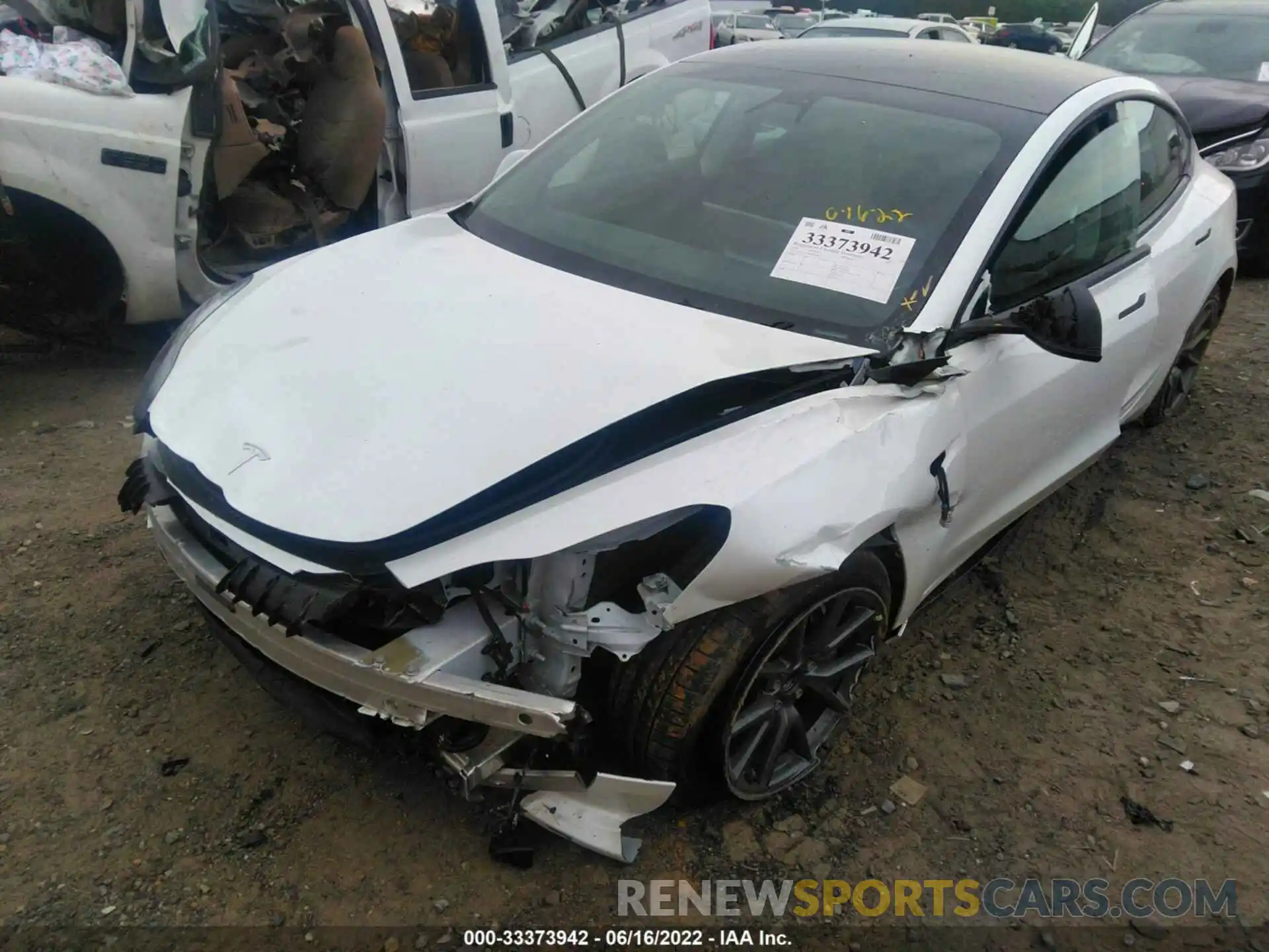 6 Photograph of a damaged car 5YJ3E1EA9MF094960 TESLA MODEL 3 2021