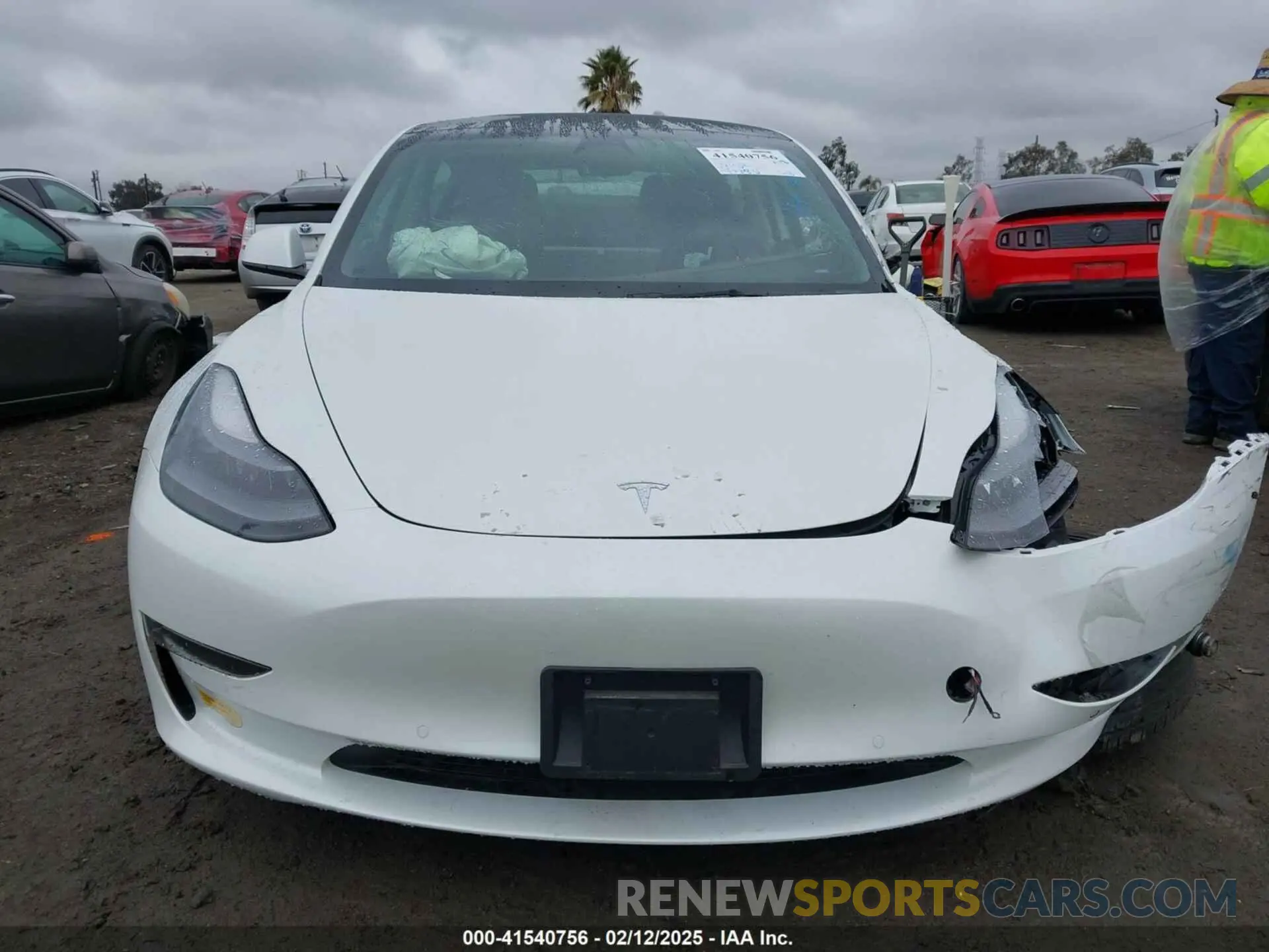 11 Photograph of a damaged car 5YJ3E1EA9MF095719 TESLA MODEL 3 2021