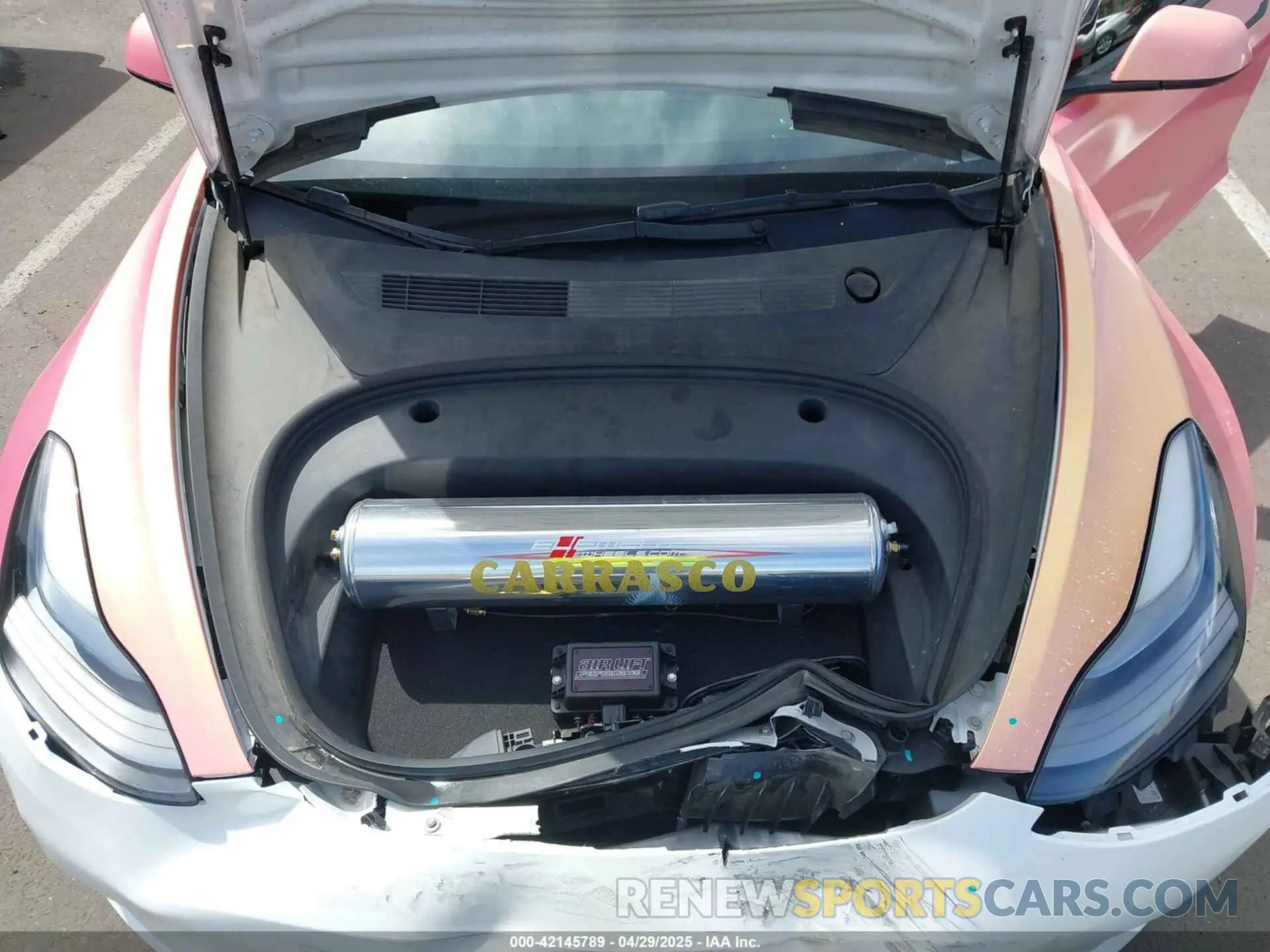 10 Photograph of a damaged car 5YJ3E1EA9MF097437 TESLA MODEL 3 2021