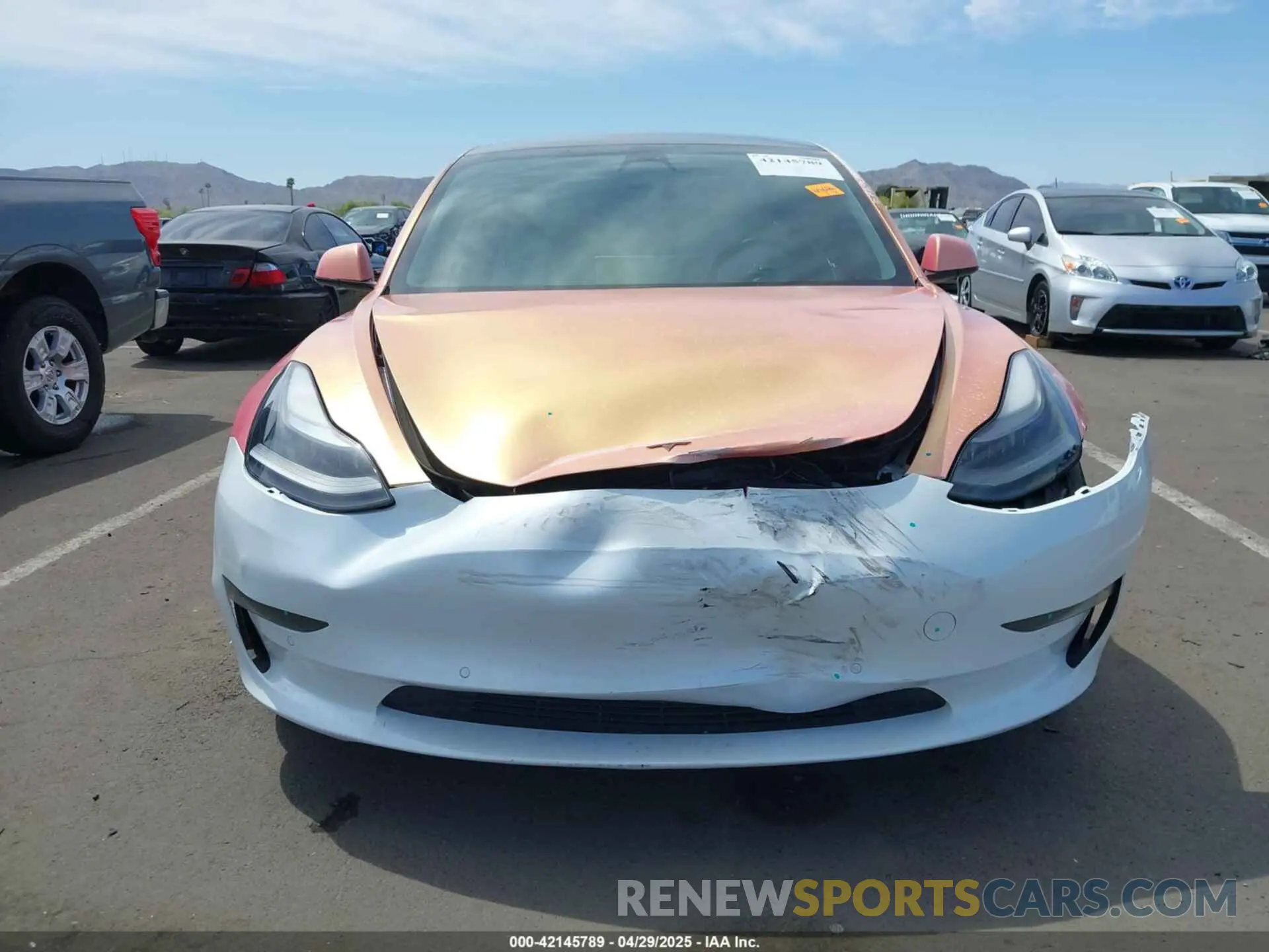 12 Photograph of a damaged car 5YJ3E1EA9MF097437 TESLA MODEL 3 2021