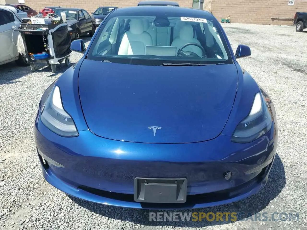 5 Photograph of a damaged car 5YJ3E1EA9MF098555 TESLA MODEL 3 2021