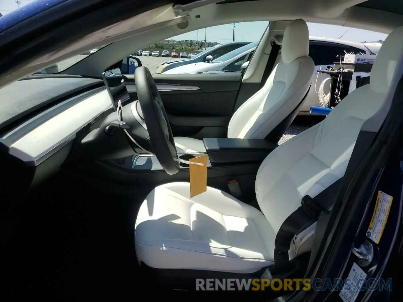7 Photograph of a damaged car 5YJ3E1EA9MF098555 TESLA MODEL 3 2021
